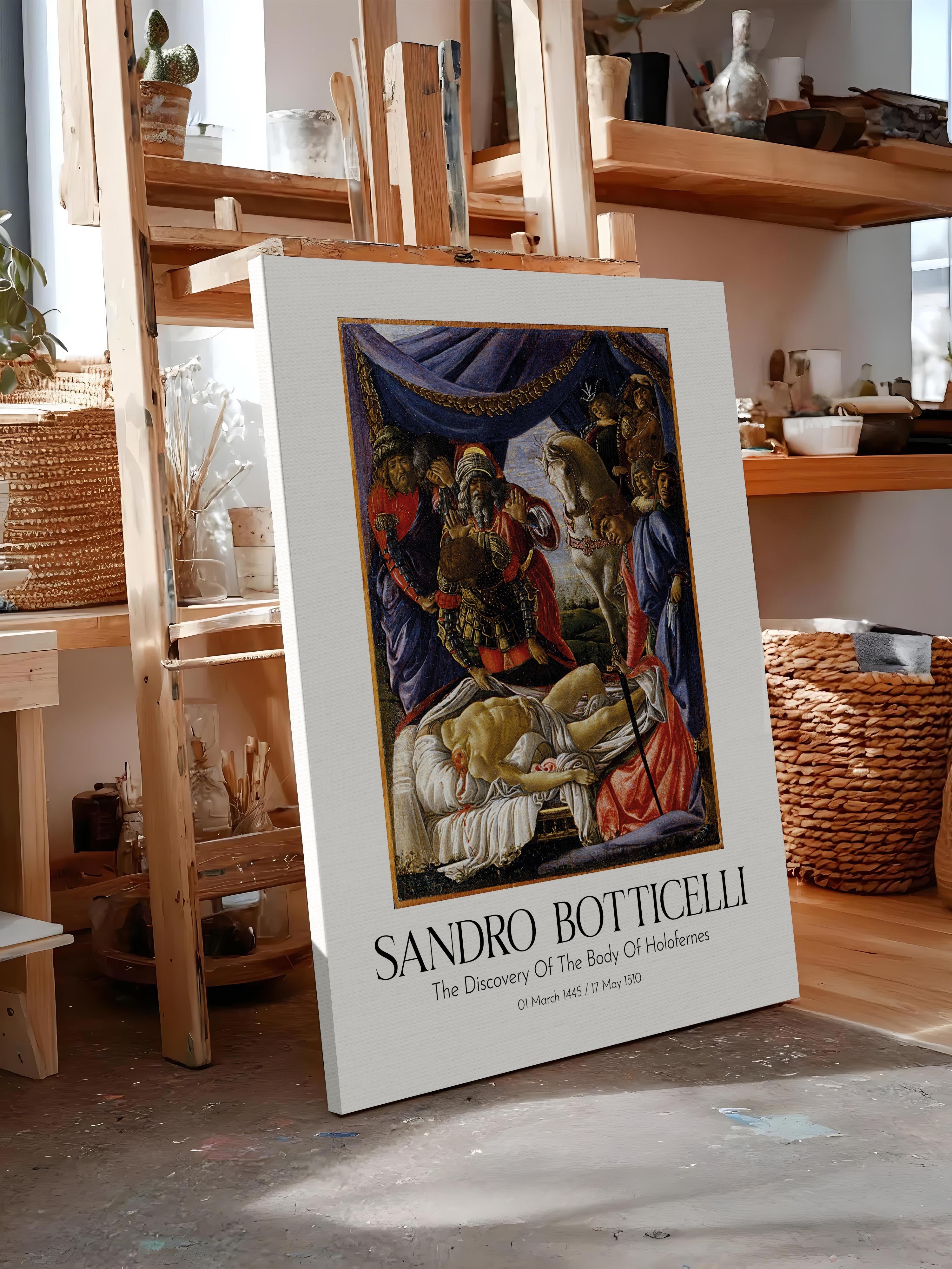 Sandro Botticelli, Kanvas Tablo, Sanat Serisi NO:110758
