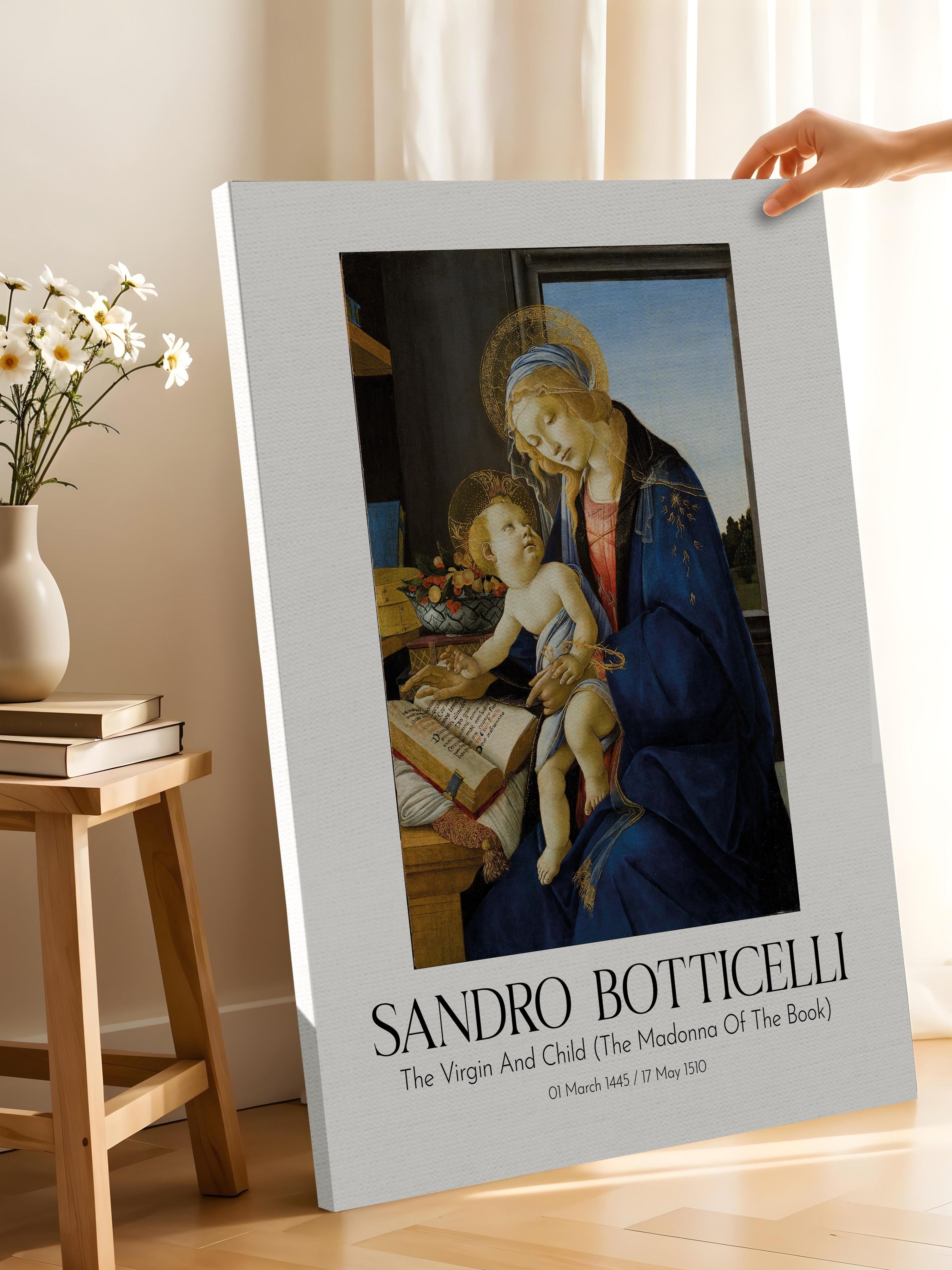 Sandro Botticelli, Kanvas Tablo, Sanat Serisi NO:110760