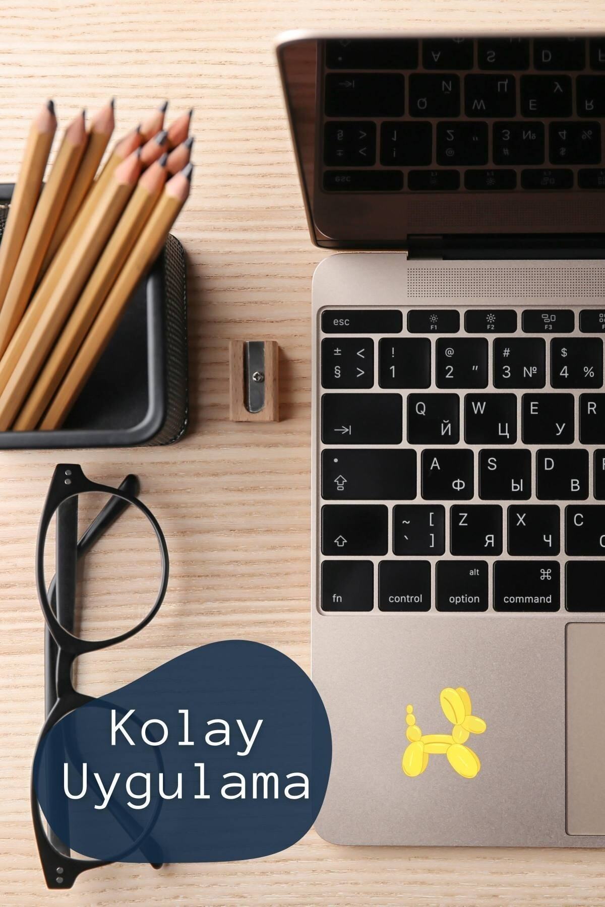 Sarı Temalı Sticker Seti - 17 Adet Etiket Seti- Telefon, Tablet, Defter Laptop Uyumlu Etiket