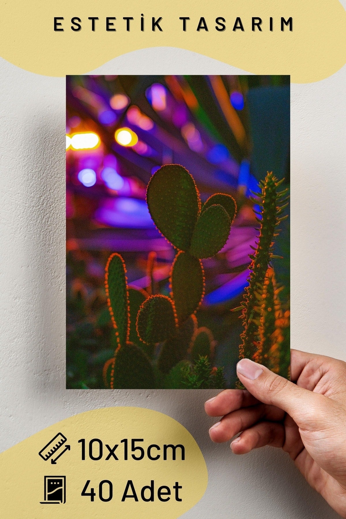 Serüven Kolaj Poster Seti - Kolaj Seti - Stiker Bant Hediyeli - 40 Adet 10cm*15cm - Kutulu Set