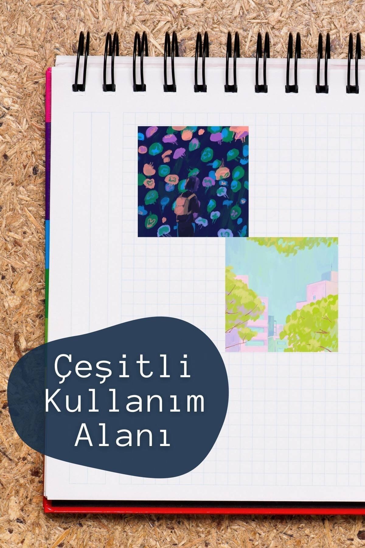 Seyahat Temalı Sticker Seti - 5 Adet Etiket Seti- Telefon, Tablet, Defter Laptop Uyumlu Etiket