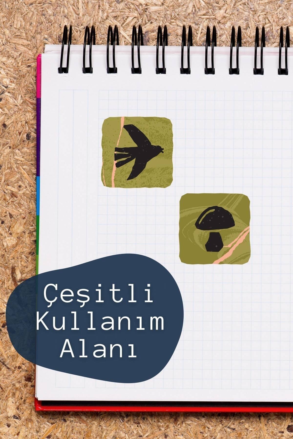 Seyahat Temalı Sticker Seti - 8 Adet Etiket Seti- Telefon, Tablet, Defter Laptop Uyumlu Etiket
