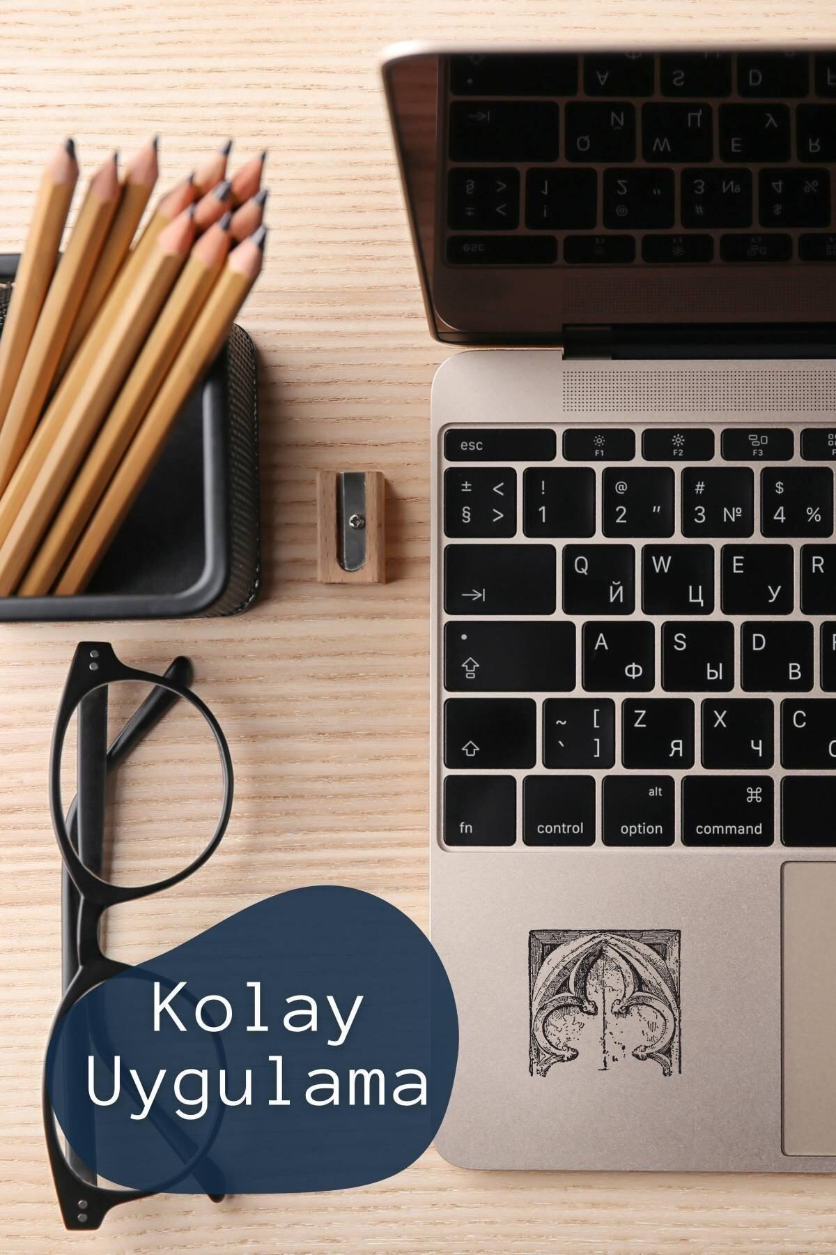 Siyah Beyaz Temalı Sticker Seti - 14 Adet Etiket Seti- Telefon, Tablet, Defter Laptop Uyumlu Etiket