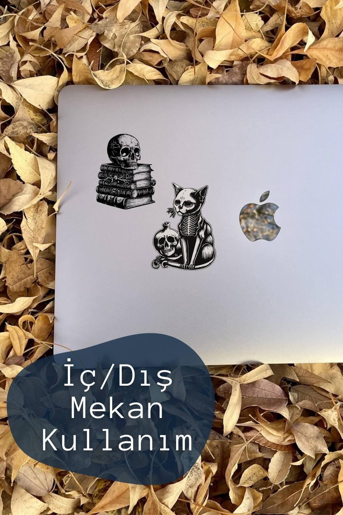 Sticker Çıkartma Seti - Yeşil - 18 Adet Etiket Seti- Telefon, Tablet, Defter Laptop Uyumlu Etiket