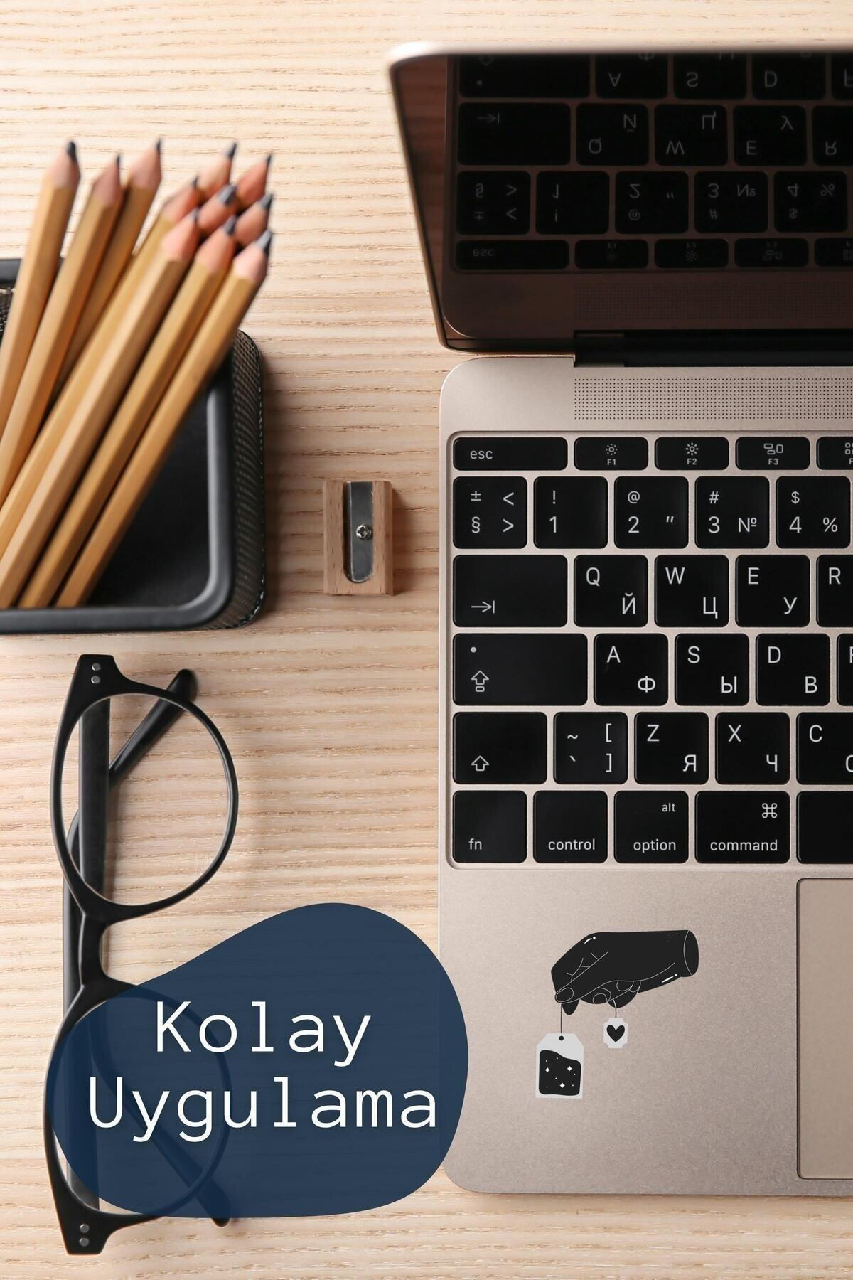 Siyah Beyaz Temalı Sticker Seti - 19 Adet Etiket Seti- Telefon, Tablet, Defter Laptop Uyumlu Etiket