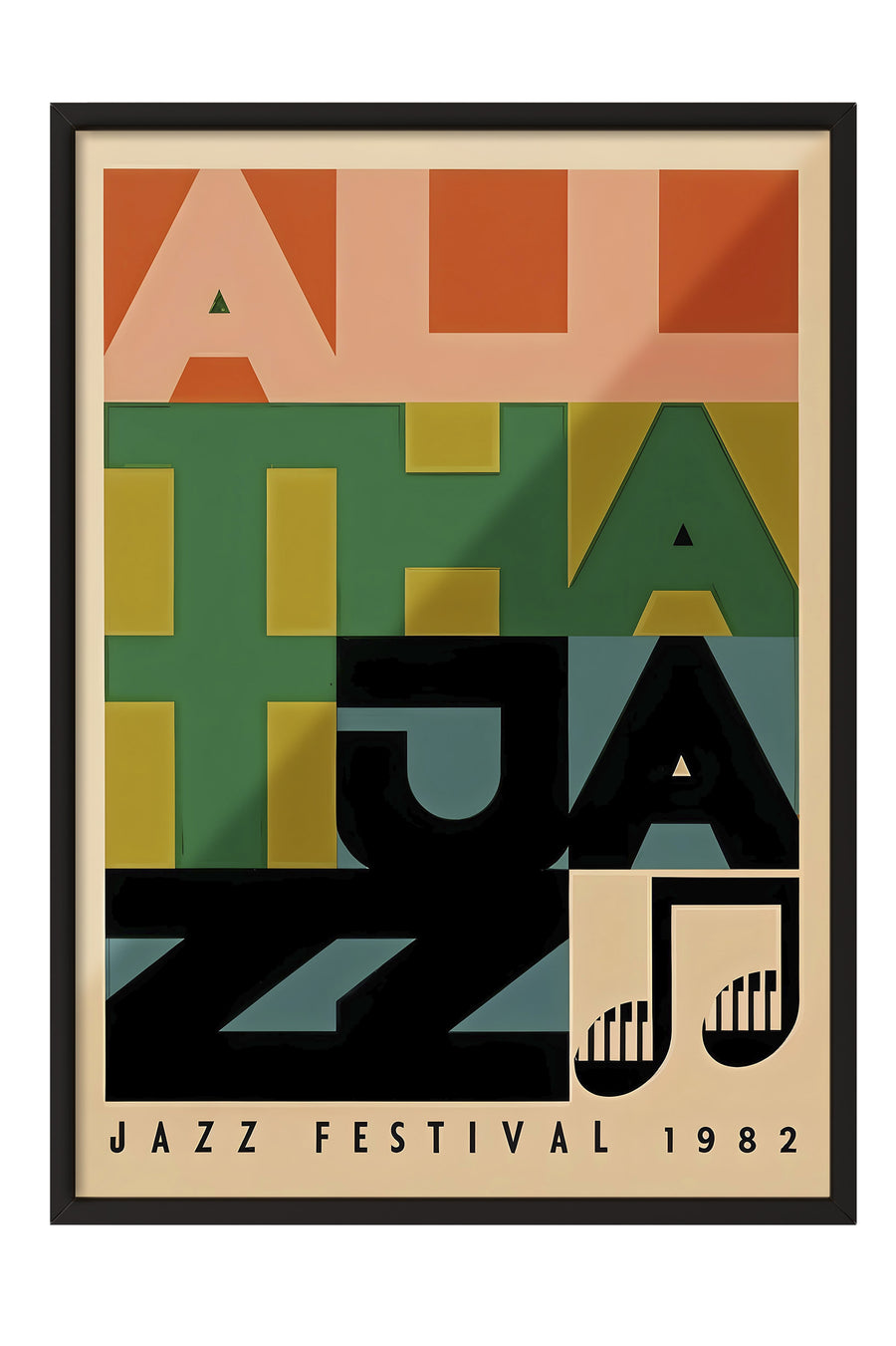 ALL THAT JAZZ Poster – Siyah Çerçeveli Tablo