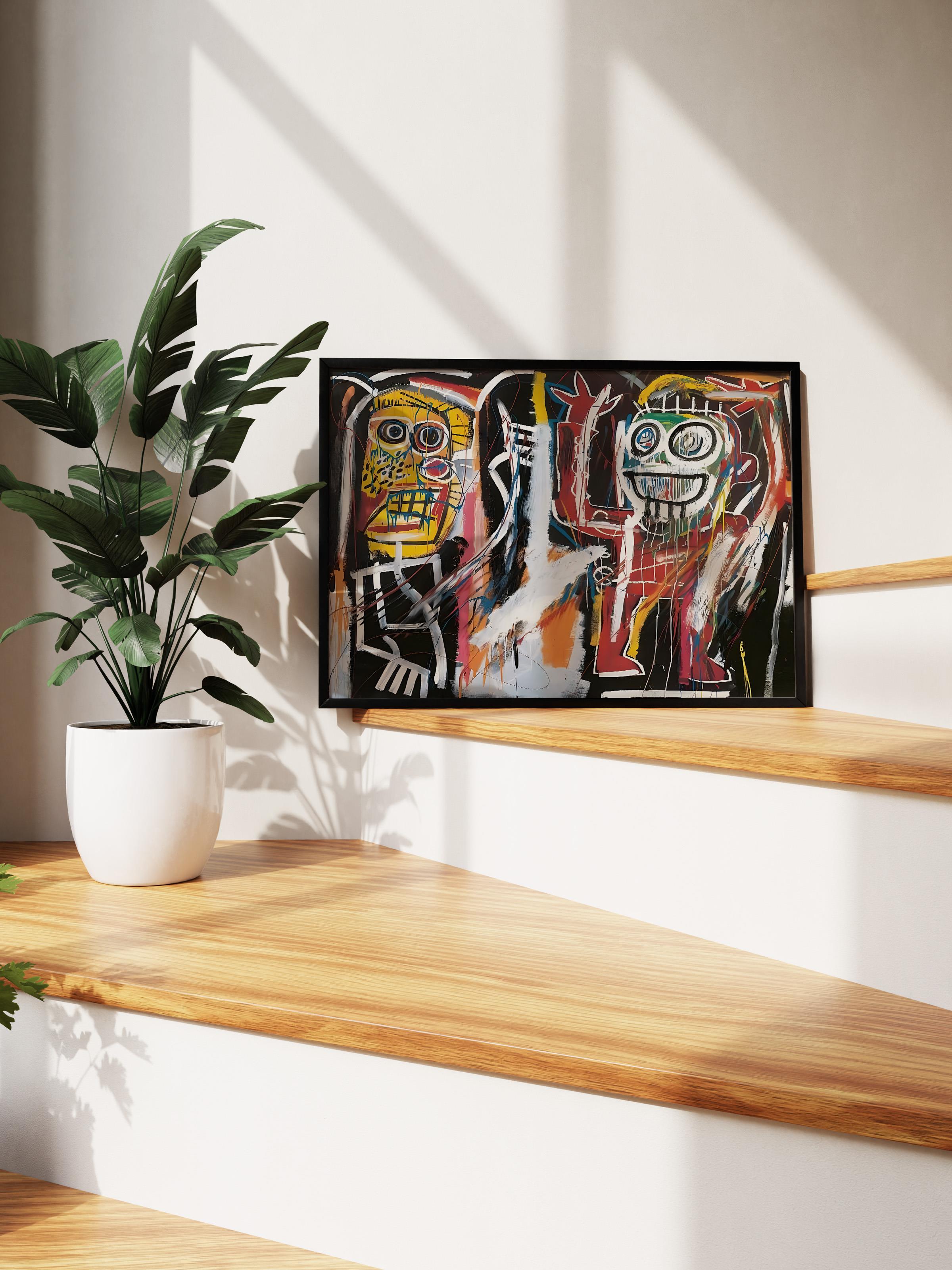 Siyah Çerçeveli Tablo, Poster ve Çerçeve Seti, Dustheads Comfort Serisi NO:108693