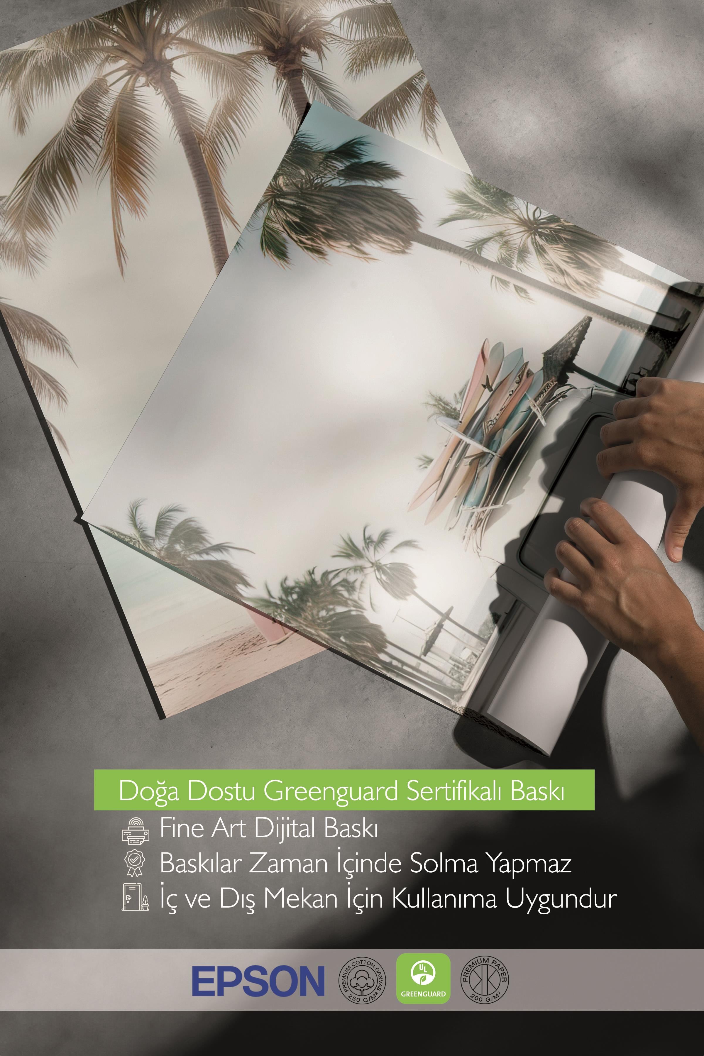 Siyah Çerçeveli Tablo Seti, California Sahili Yaz Duvar Tablosu, 3 Adet Poster Seti, No:300692