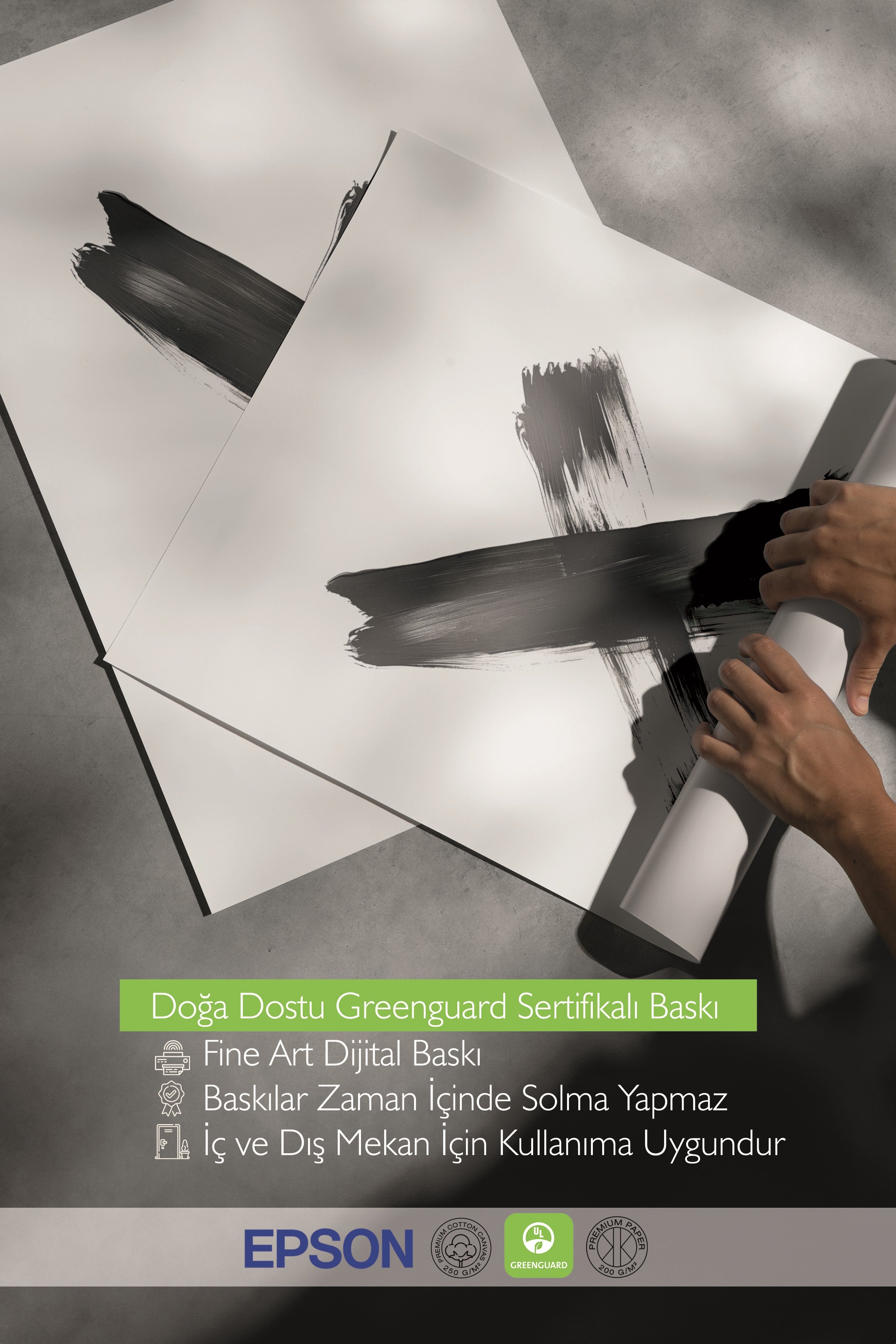Siyah Tablo Seti, 3 Adet Siyah Çerçeveli Poster xox Model No:300882, Siyah ve Beyaz Duvar Dekoru