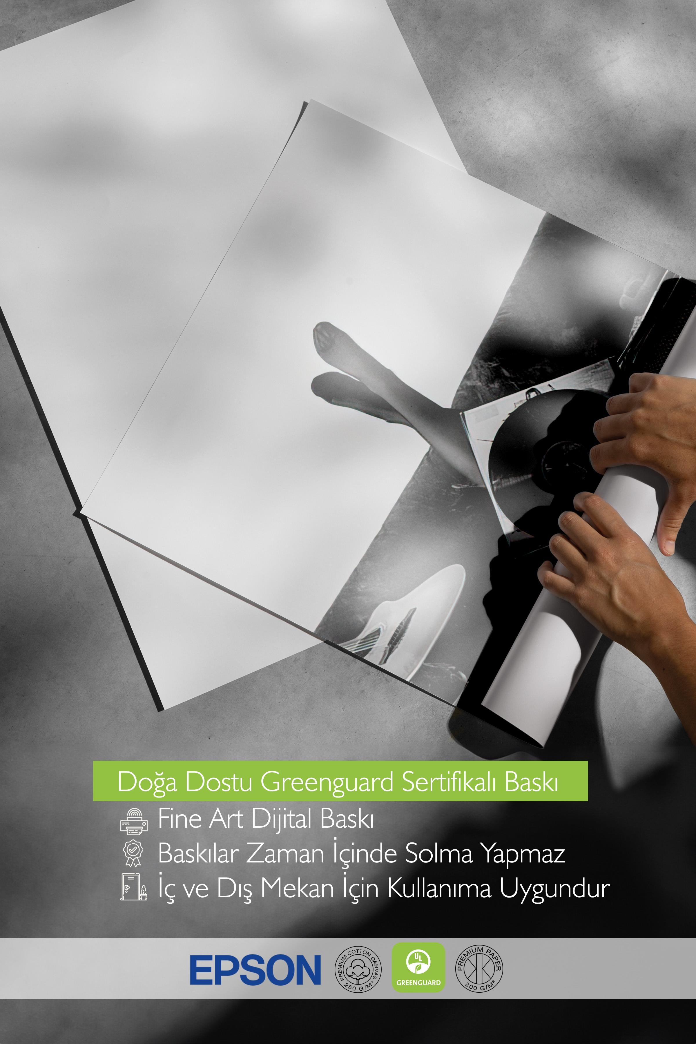 Smoky Vinyl Record Poster, Çerçevesiz Duvar Posteri, Dikey Duvar Tablosu Comfort Serisi NO:108395