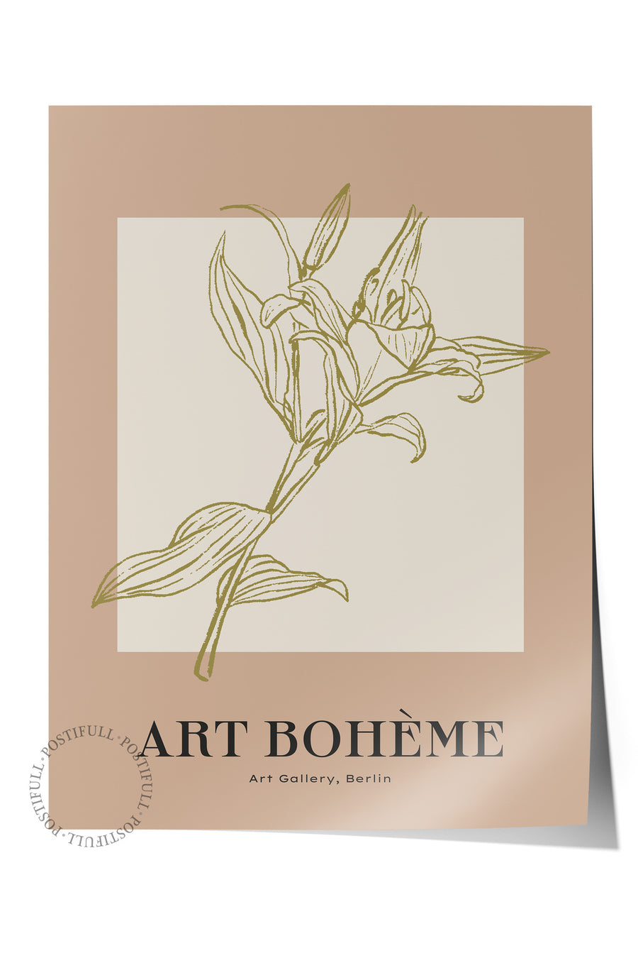 Farklı Tonlarda ART BOHÈME Bohem & Boho Çerçevesiz Poster