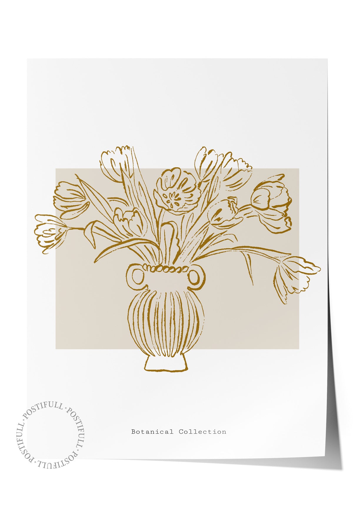 Soft Bohem Duvar Posteri, İskandinav Temalı Çerçevesiz Poster - Yatak Odası, Salon Duvar Dekoru