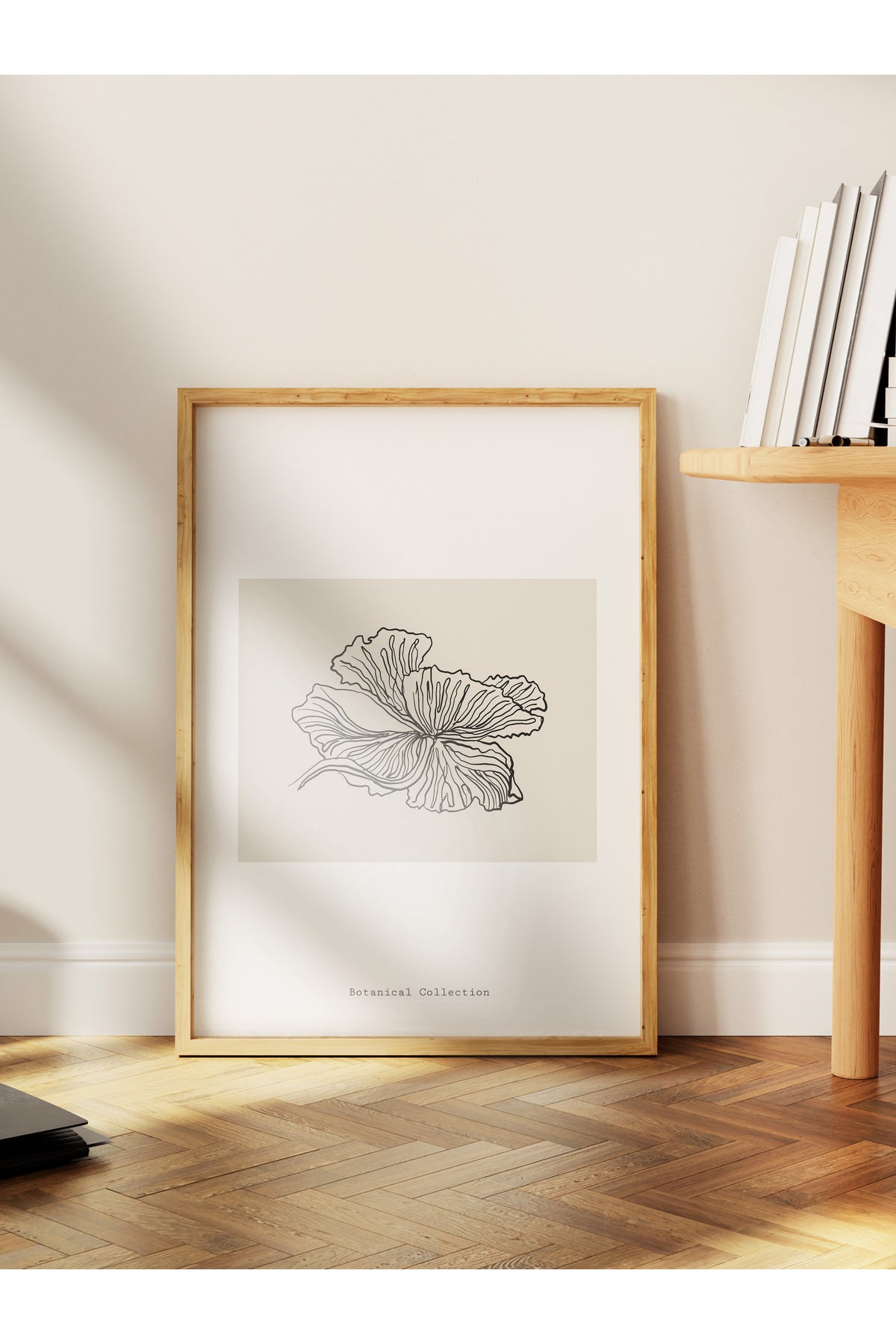 Soft Bohem Duvar Posteri, İskandinav Temalı Çerçevesiz Poster - Yatak Odası, Salon Duvar Dekoru