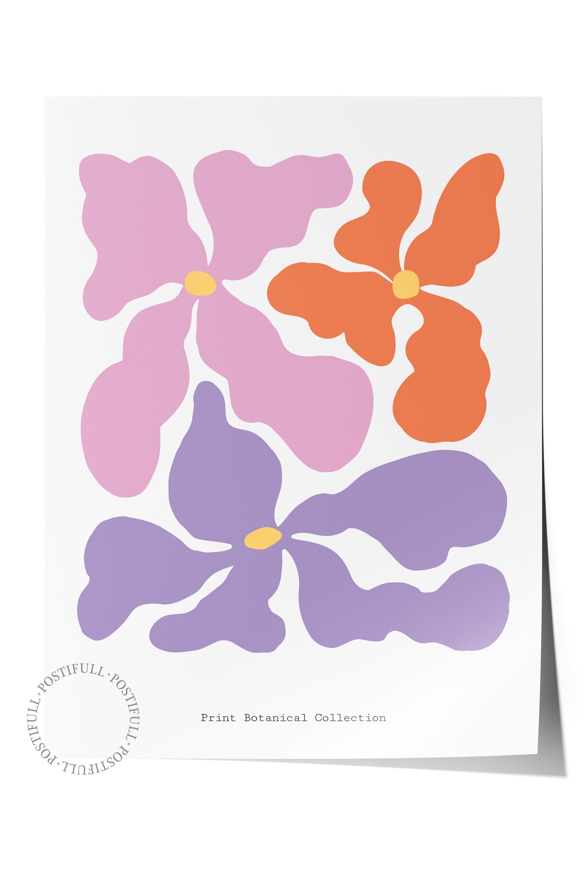 Soft Bohem Duvar Posteri, İskandinav Temalı Çerçevesiz Poster - Yatak Odası, Salon Duvar Dekoru