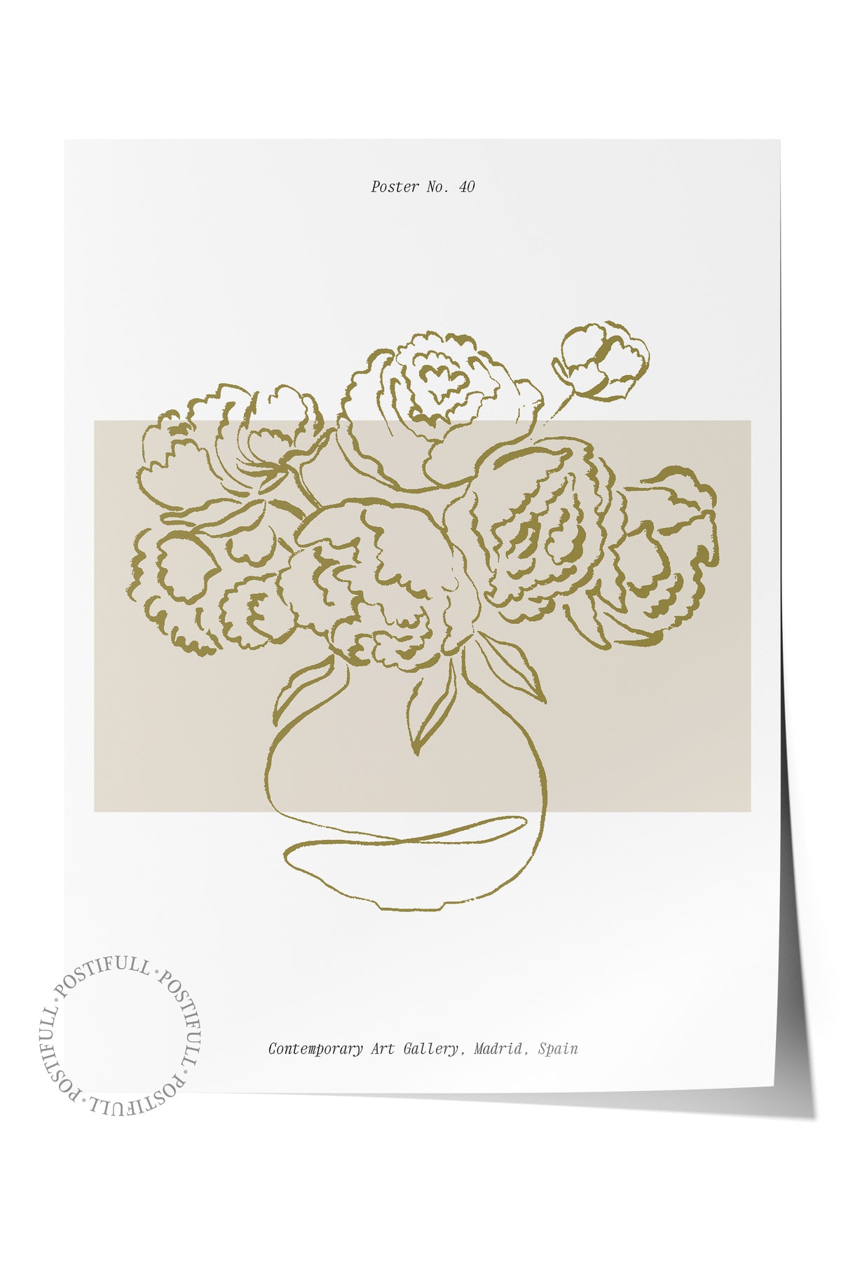 Soft Bohem Duvar Posteri, İskandinav Temalı Çerçevesiz Poster - Yatak Odası, Salon Duvar Dekoru