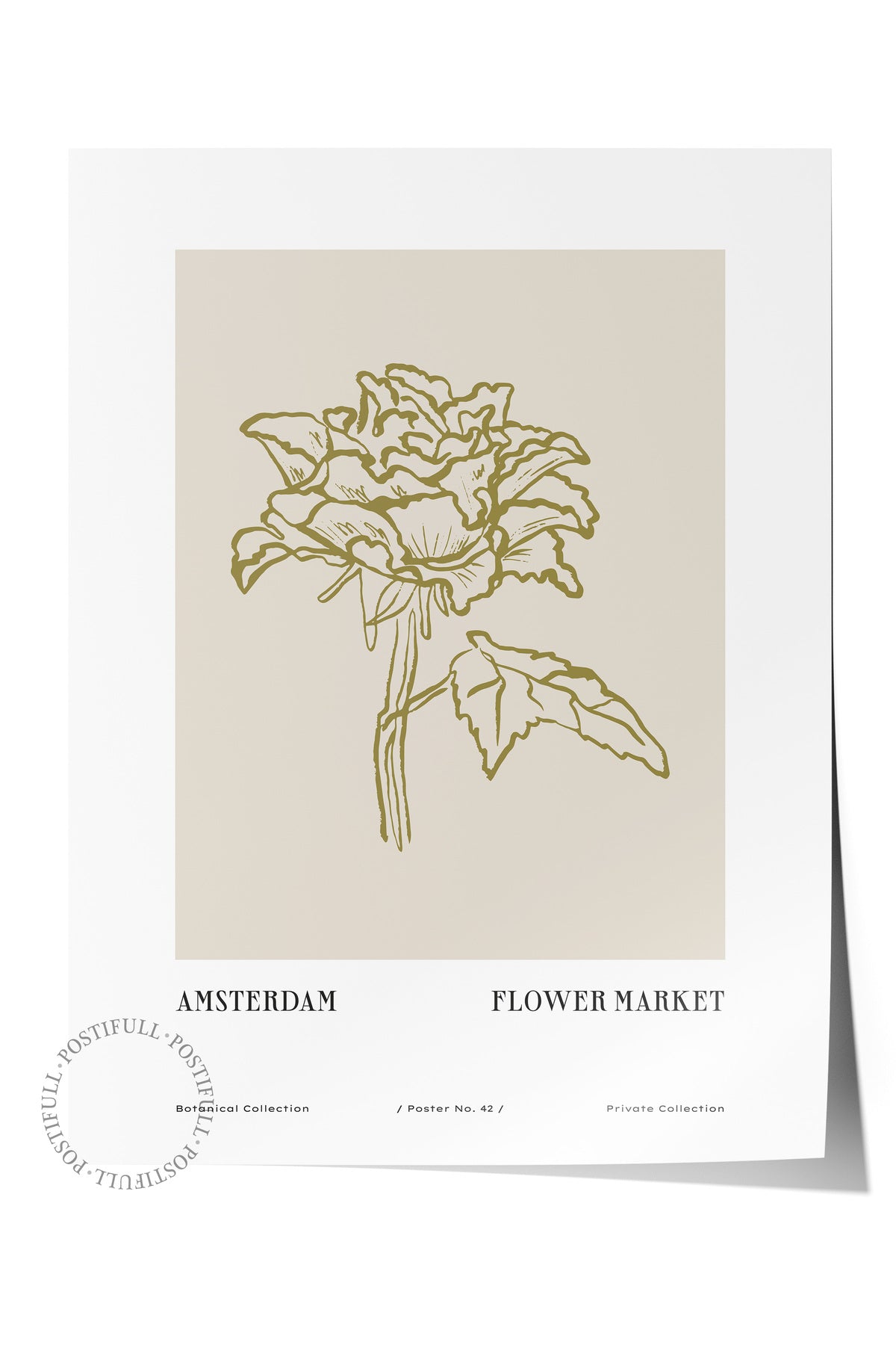 Soft Bohem Duvar Posteri, İskandinav Temalı Çerçevesiz Poster - Yatak Odası, Salon Duvar Dekoru