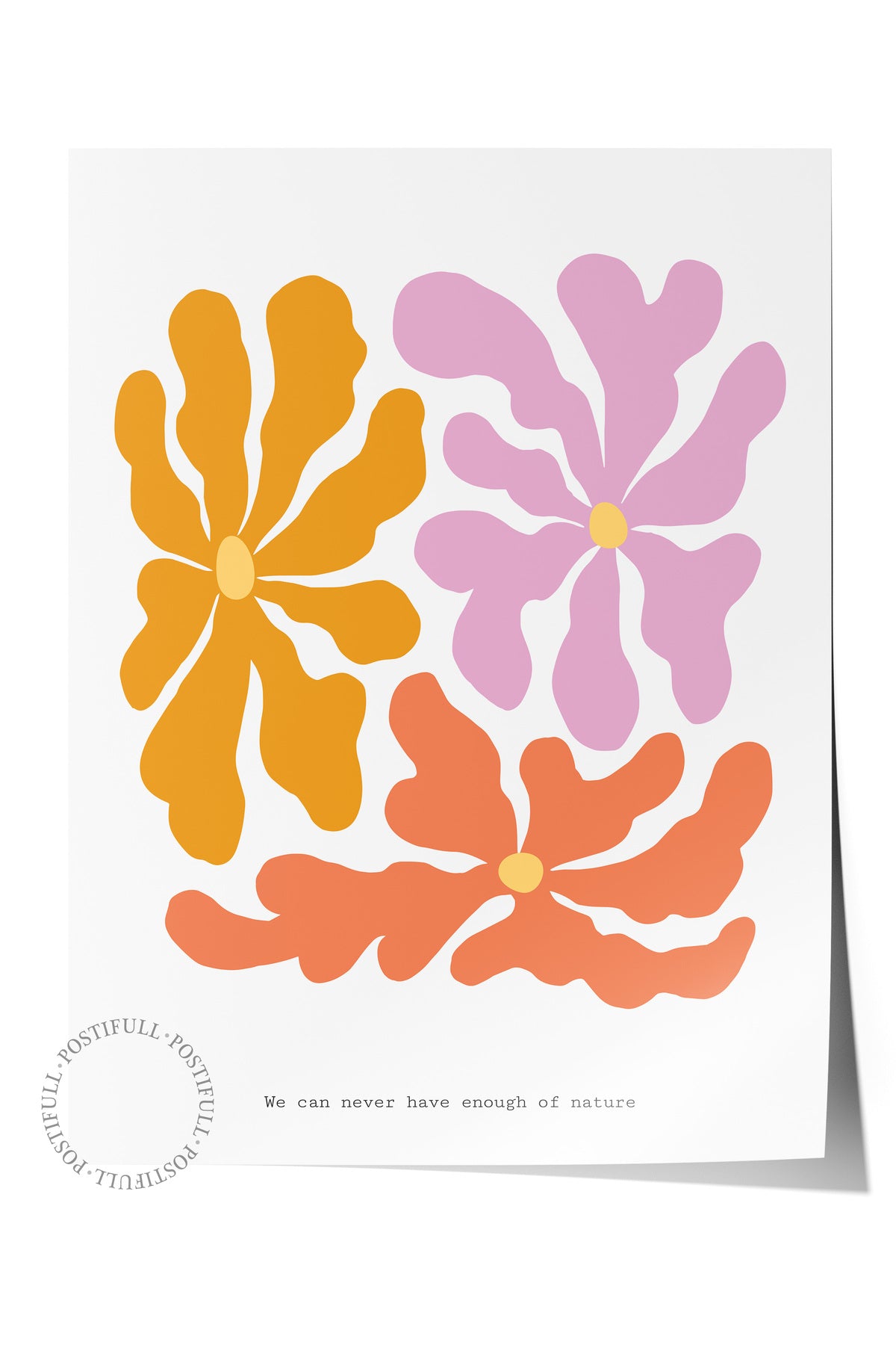 Soft Bohem Duvar Posteri, İskandinav Temalı Çerçevesiz Poster - Yatak Odası, Salon Duvar Dekoru