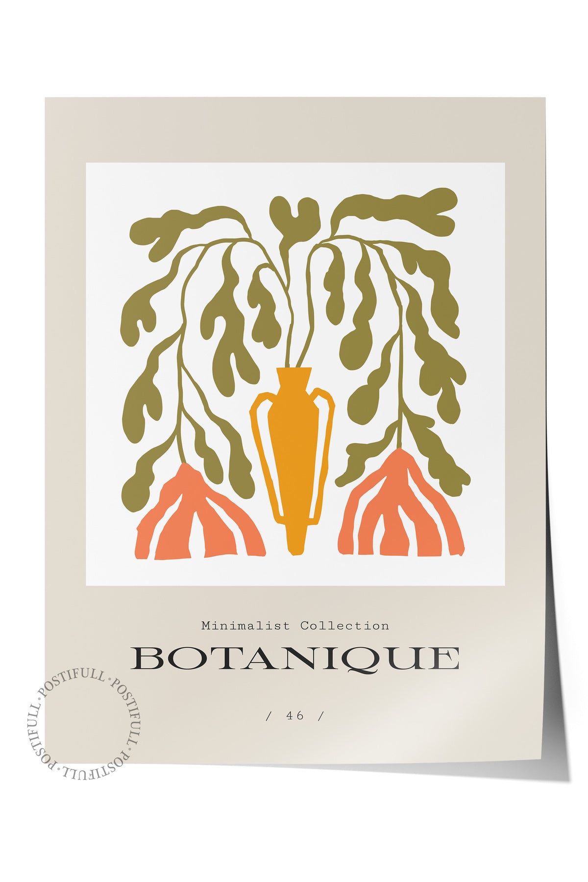 Soft Bohem Duvar Posteri, İskandinav Temalı Çerçevesiz Poster - Yatak Odası, Salon Duvar Dekoru