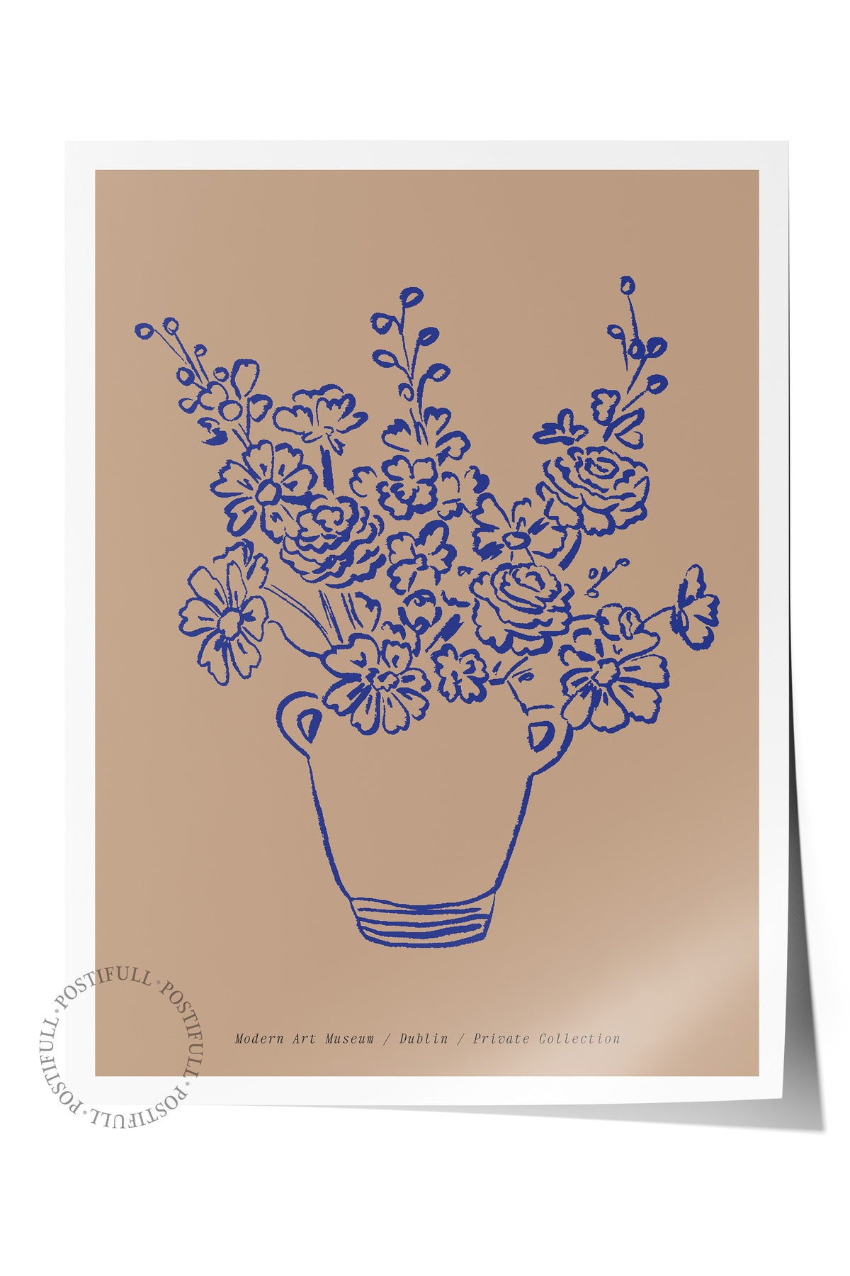 Soft Bohem Duvar Posteri, İskandinav Temalı Çerçevesiz Poster - Yatak Odası, Salon Duvar Dekoru