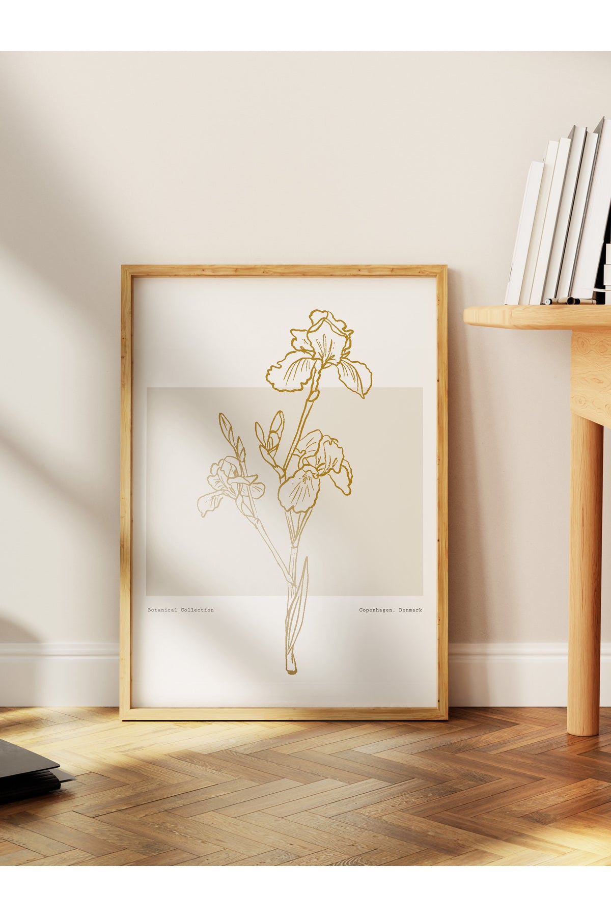 Soft Bohem Duvar Posteri, İskandinav Temalı Çerçevesiz Poster - Yatak Odası, Salon Duvar Dekoru