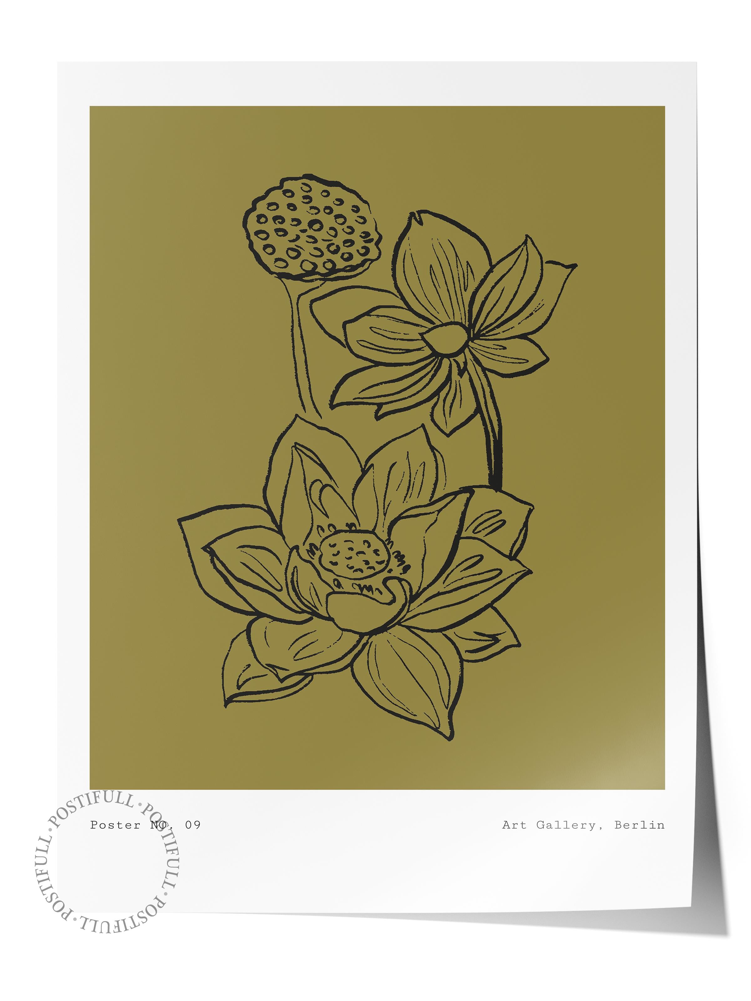 Soft Bohem Duvar Posteri, İskandinav Temalı Çerçevesiz Poster - Yatak Odası, Salon Duvar Dekoru