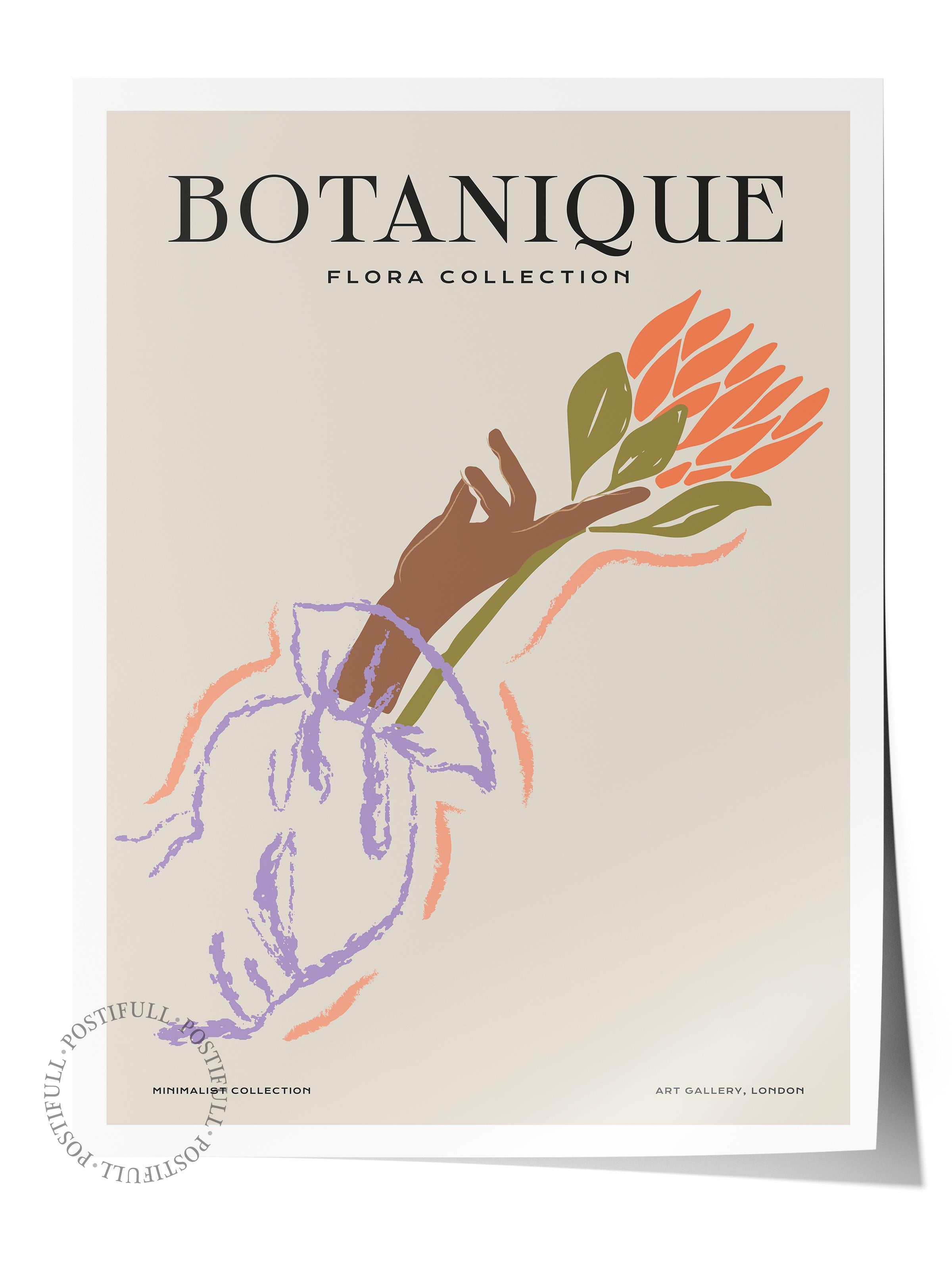 Soft Bohem Duvar Posteri, İskandinav Temalı Çerçevesiz Poster - Yatak Odası, Salon Duvar Dekoru