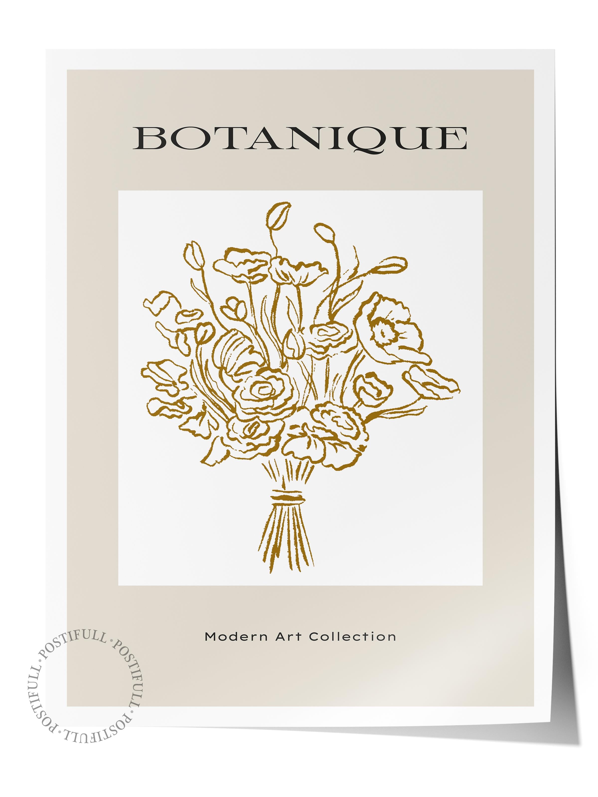 Soft Bohem Duvar Posteri, İskandinav Temalı Çerçevesiz Poster - Yatak Odası, Salon Duvar Dekoru