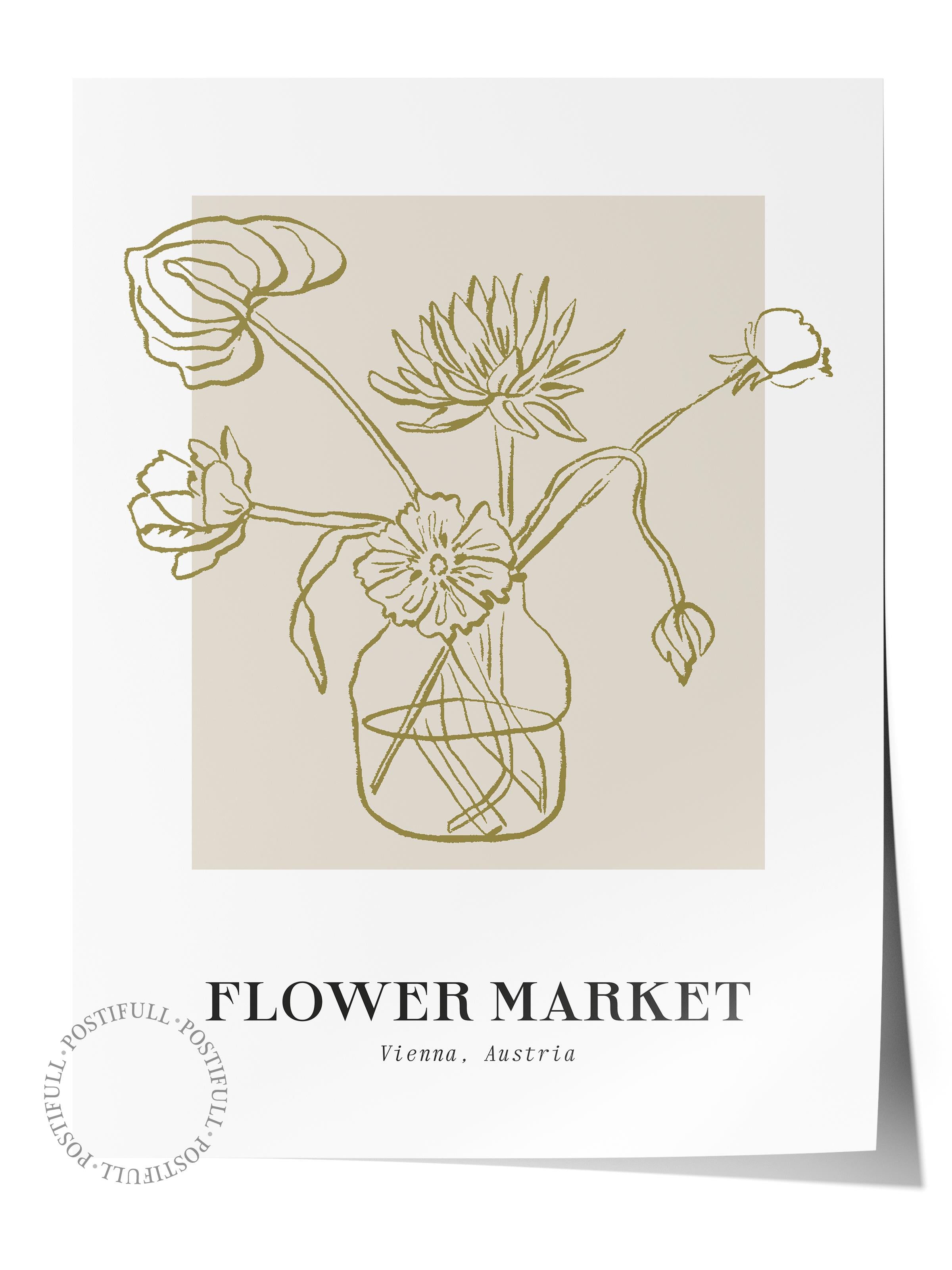 Soft Bohem Duvar Posteri, İskandinav Temalı Çerçevesiz Poster - Yatak Odası, Salon Duvar Dekoru