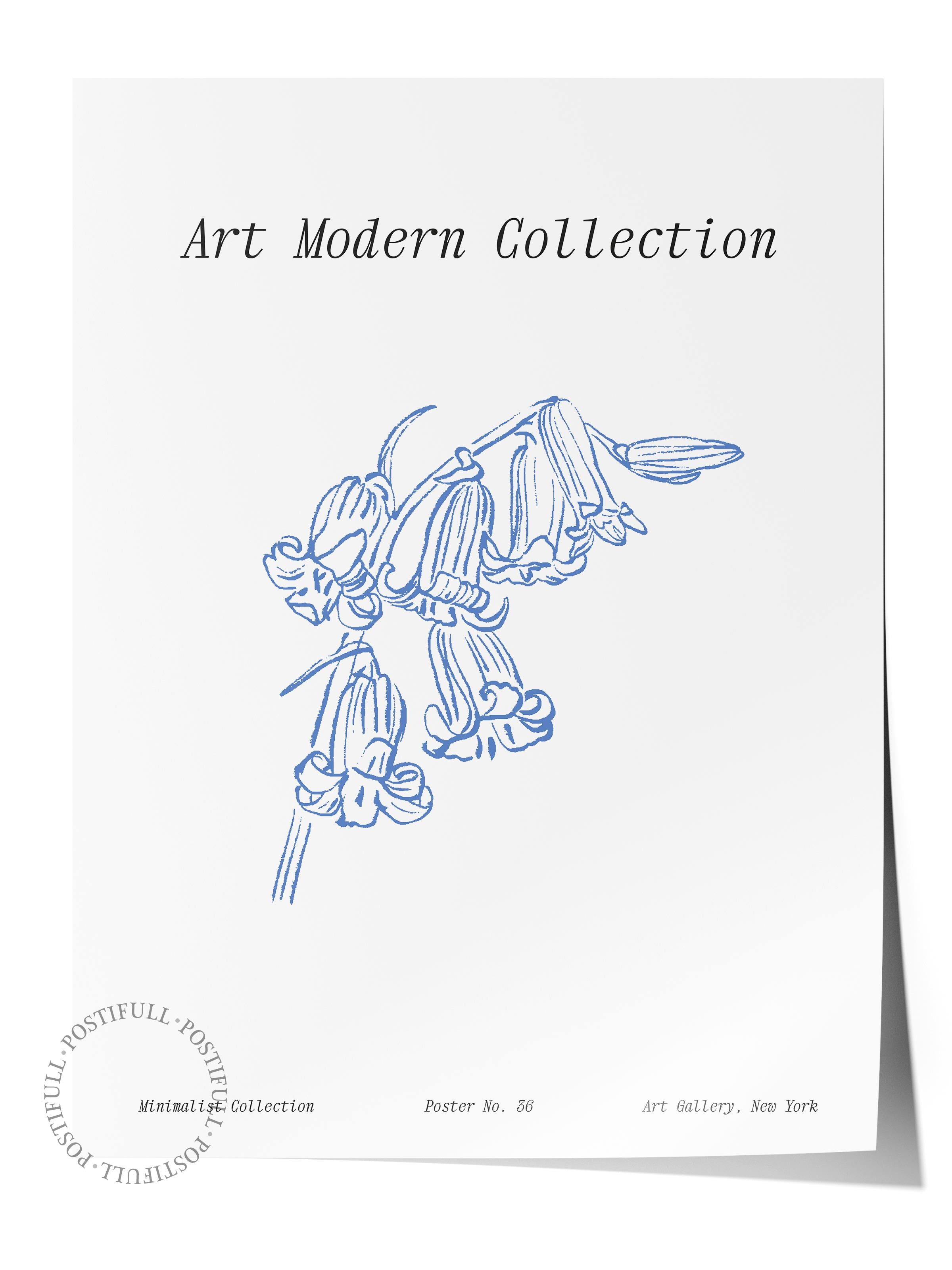 Soft Bohem Duvar Posteri, İskandinav Temalı Çerçevesiz Poster - Yatak Odası, Salon Duvar Dekoru