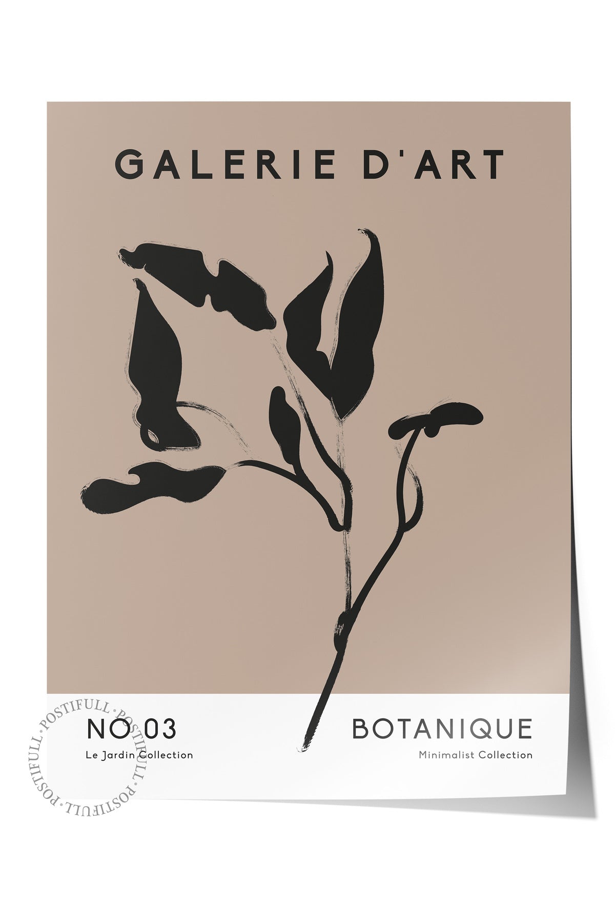 Soft Boho Çerçevesiz Duvar Posteri, İskandinav Temalı Poster - Salon, Mutfak ve Yatak Odası Dekoru