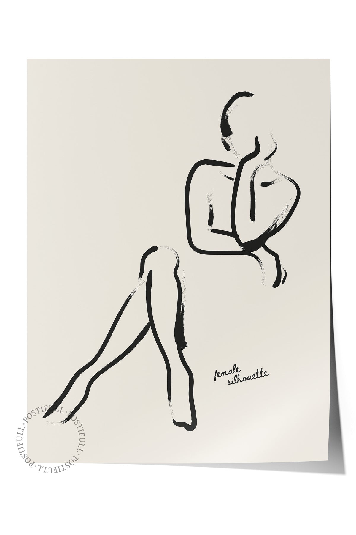 Soft Boho Çerçevesiz Duvar Posteri, İskandinav Temalı Poster - Salon, Mutfak ve Yatak Odası Dekoru