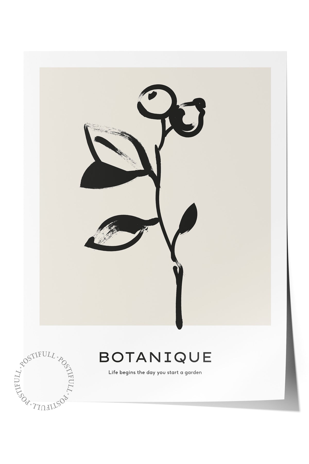 Soft Boho Çerçevesiz Duvar Posteri, İskandinav Temalı Poster - Salon, Mutfak ve Yatak Odası Dekoru