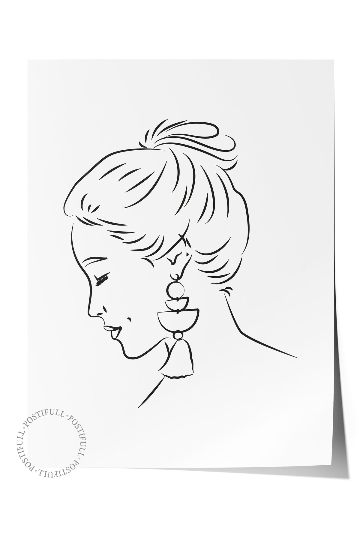 Soft Boho Çerçevesiz Duvar Posteri, İskandinav Temalı Poster - Salon, Mutfak ve Yatak Odası Dekoru