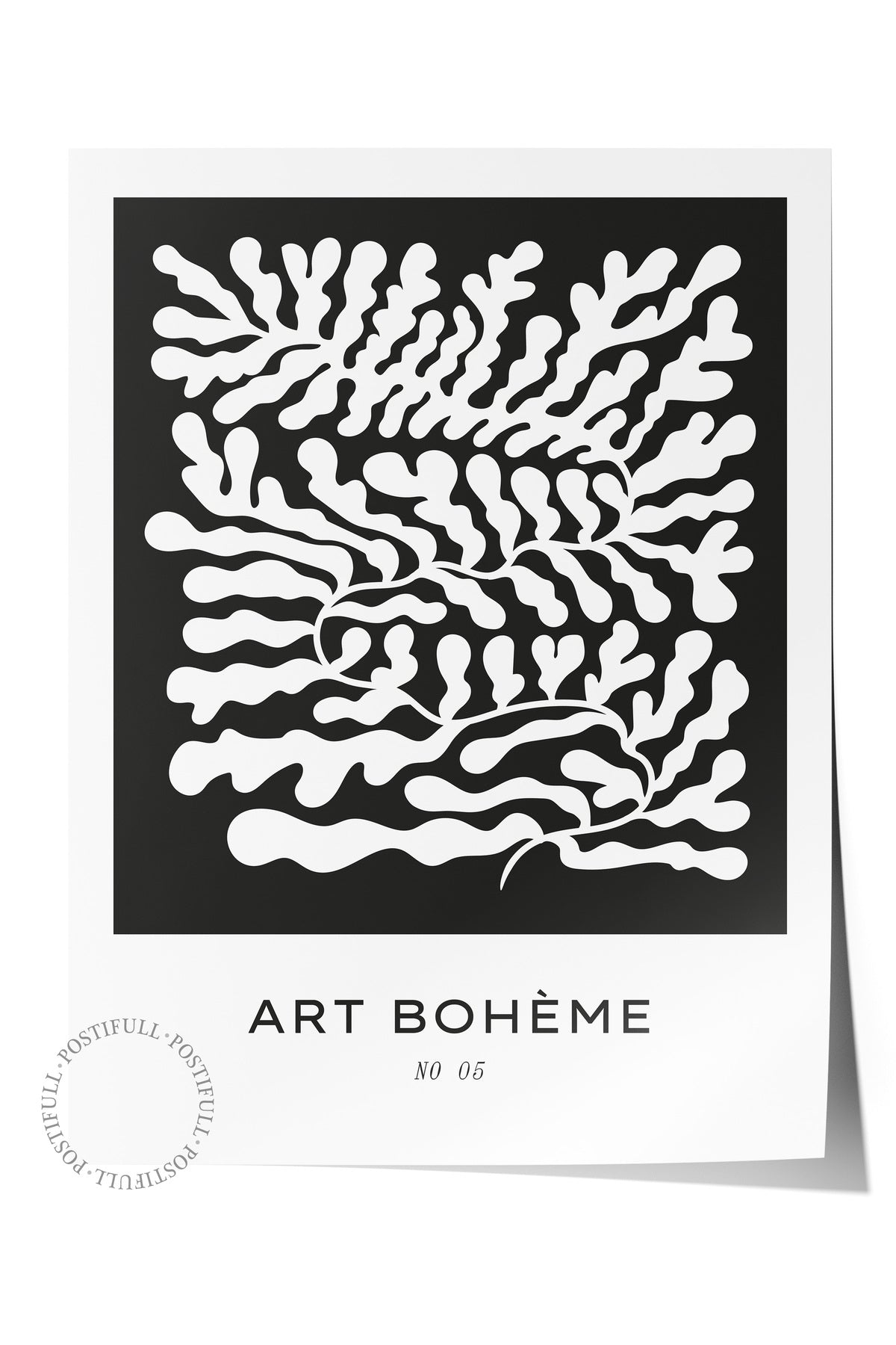 Soft Boho Çerçevesiz Duvar Posteri, İskandinav Temalı Poster - Salon, Mutfak ve Yatak Odası Dekoru