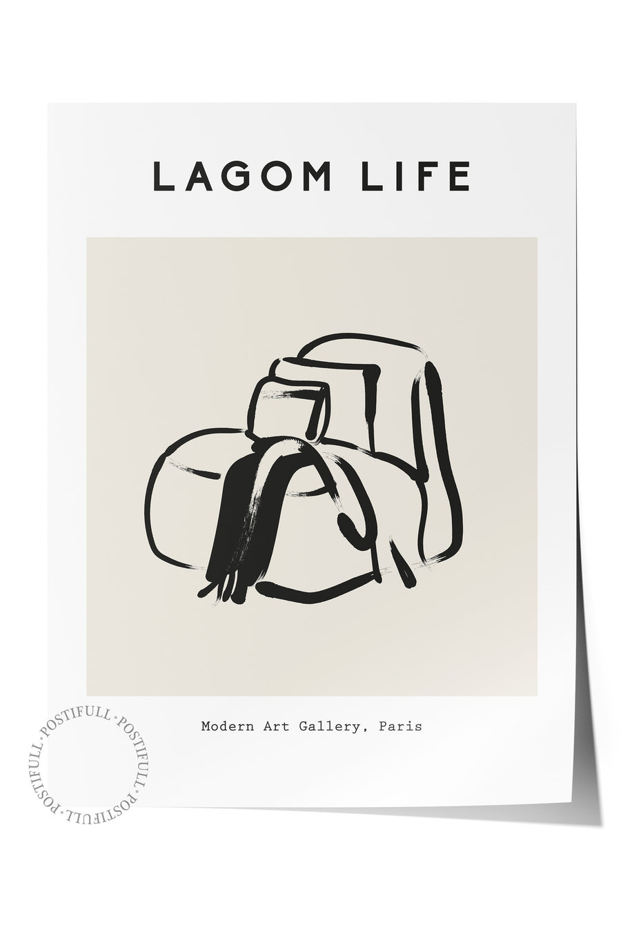 LAGOM LIFE Bohem & Boho Çerçevesiz Poster