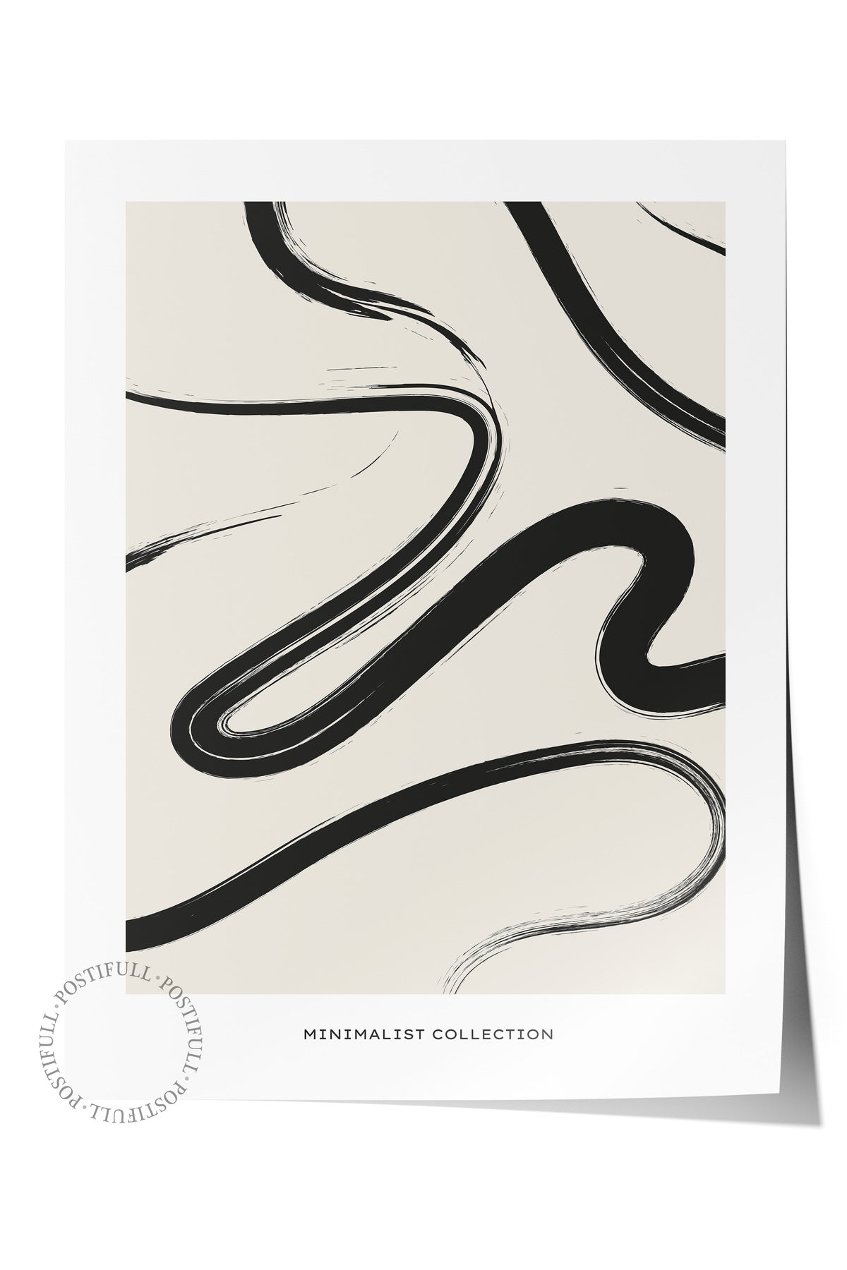 Soft Boho Çerçevesiz Duvar Posteri, İskandinav Temalı Poster - Salon, Mutfak ve Yatak Odası Dekoru