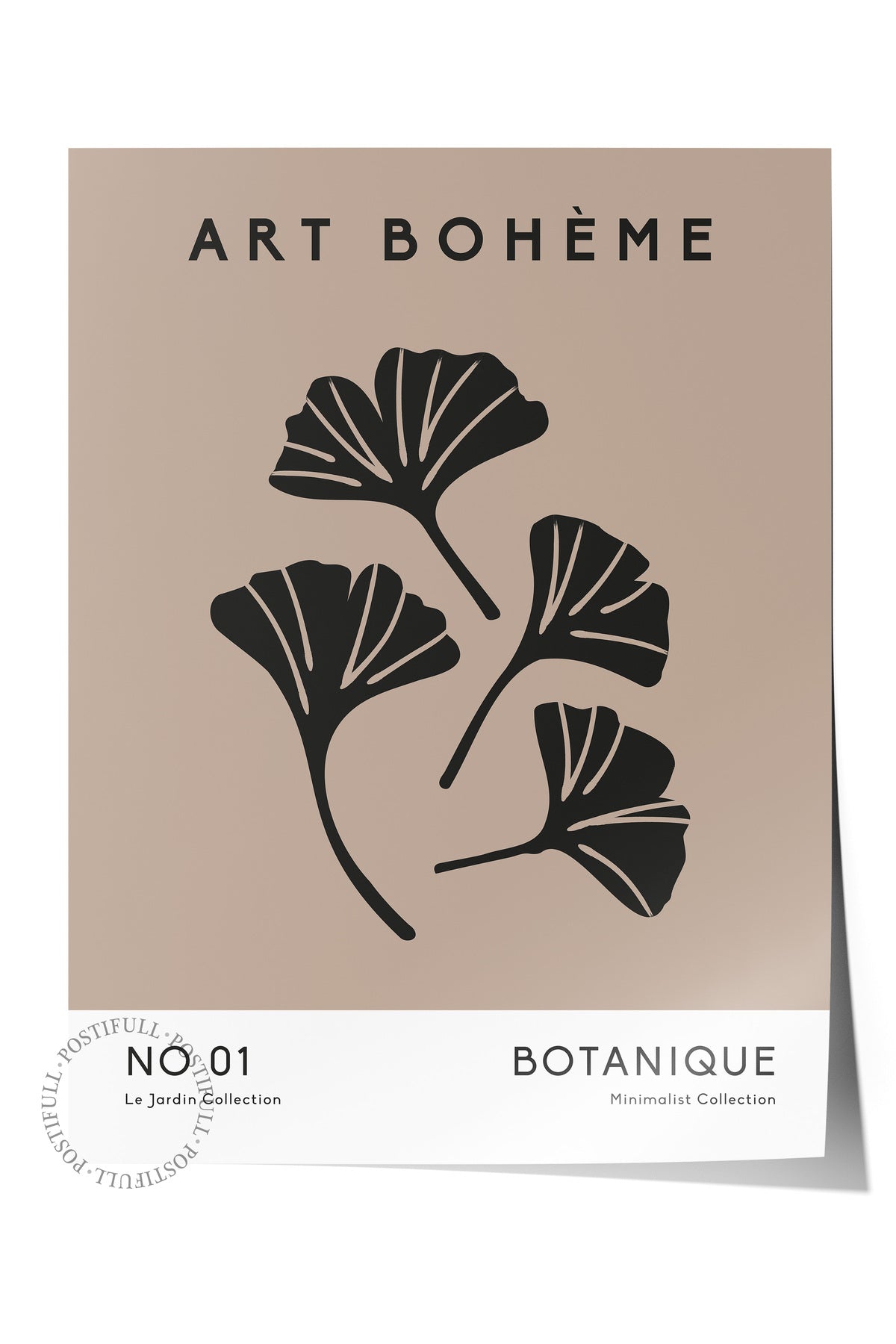 Soft Boho Çerçevesiz Duvar Posteri, İskandinav Temalı Poster - Salon, Mutfak ve Yatak Odası Dekoru