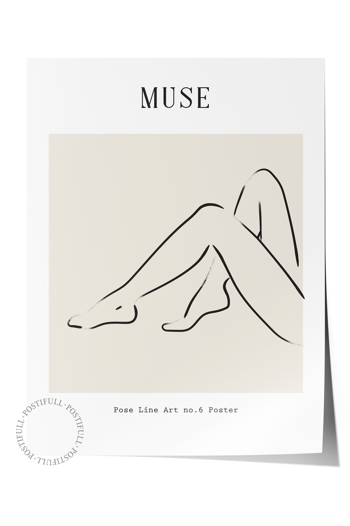 Soft Boho Çerçevesiz Duvar Posteri, İskandinav Temalı Poster - Salon, Mutfak ve Yatak Odası Dekoru