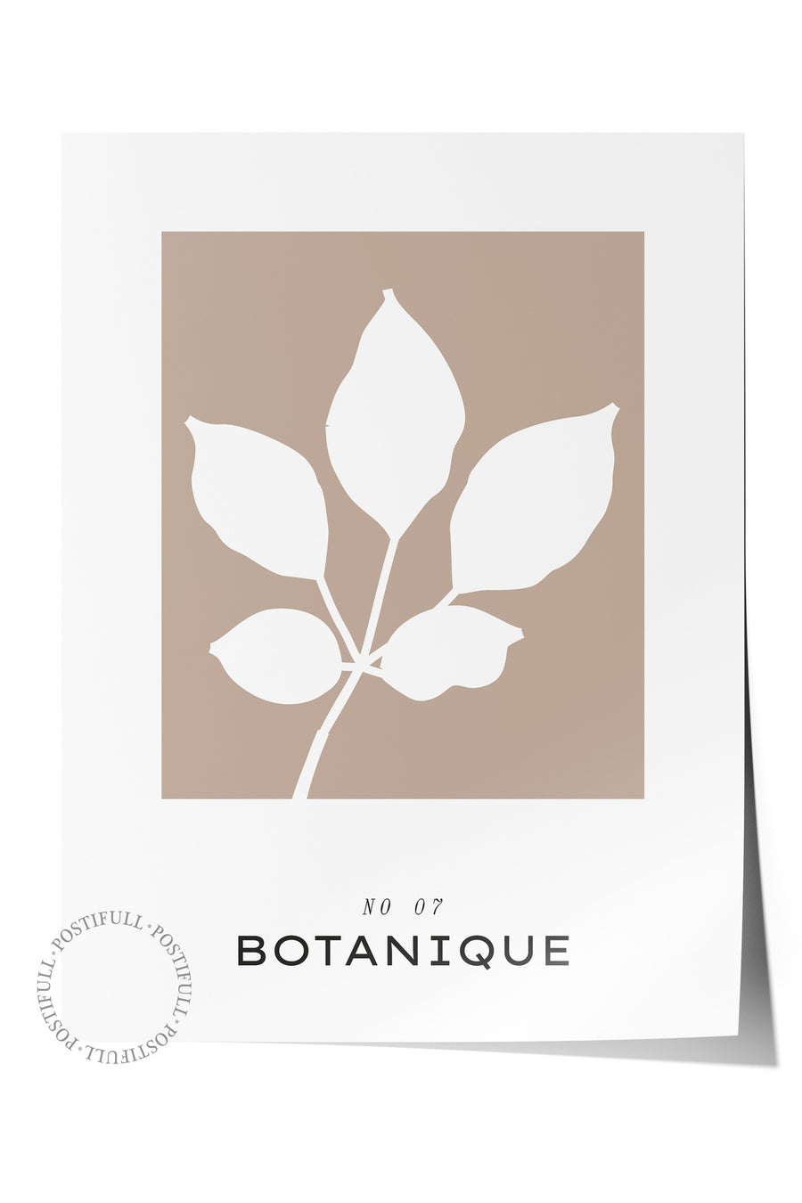 Farklı Tonlarda BOTANIQUE Bohem & Boho Çerçevesiz Poster