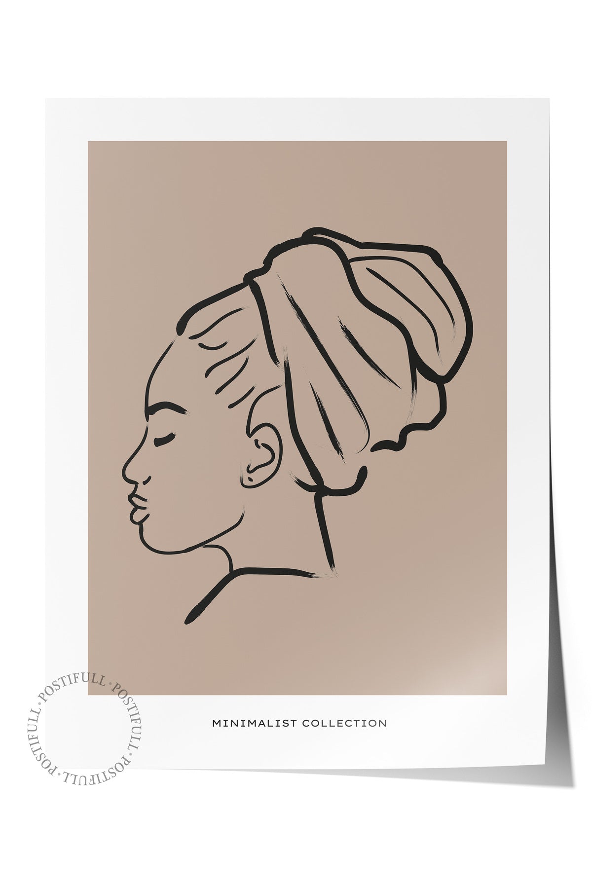 Soft Boho Çerçevesiz Duvar Posteri, İskandinav Temalı Poster - Salon, Mutfak ve Yatak Odası Dekoru