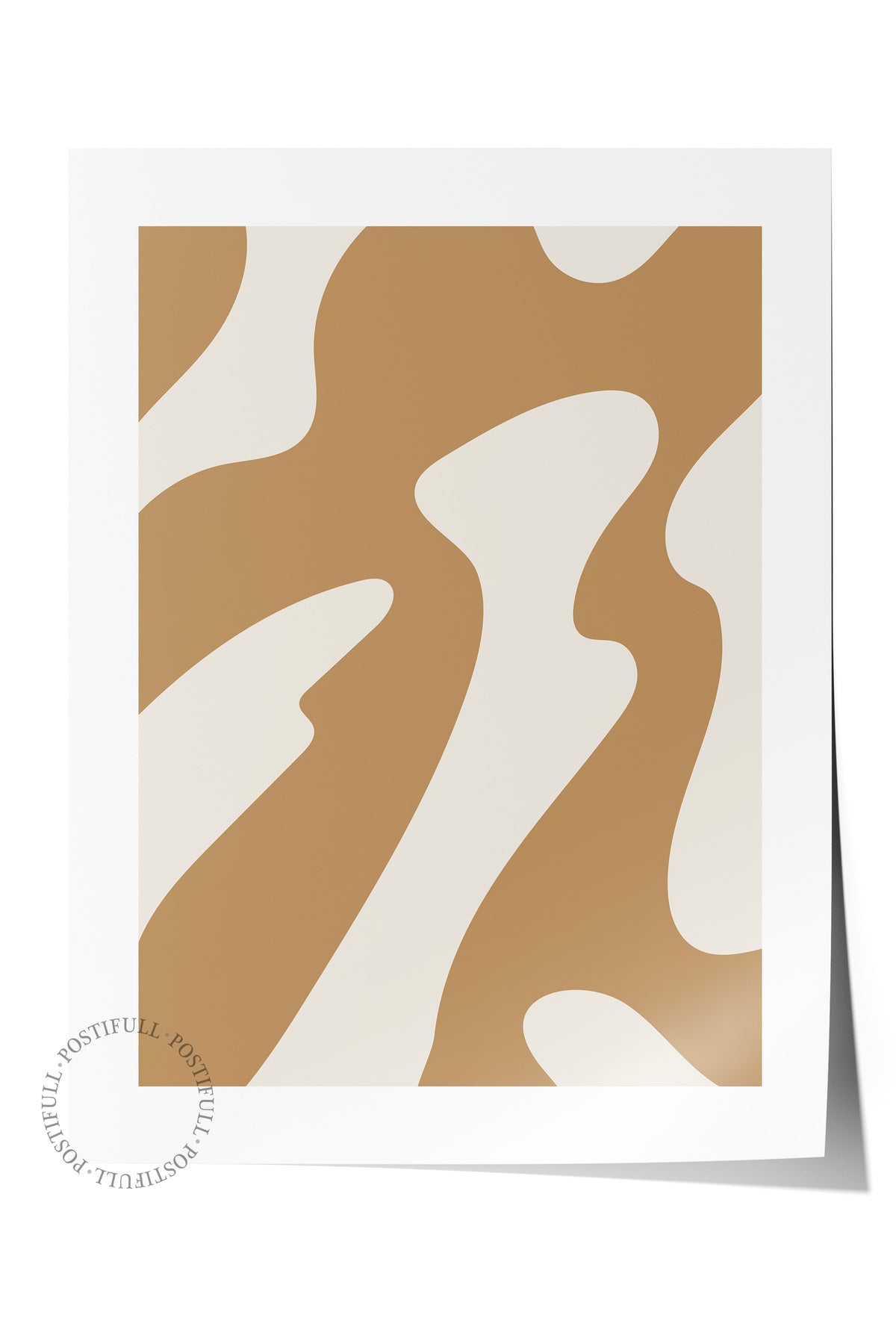 Soft Boho Çerçevesiz Duvar Posteri, İskandinav Temalı Poster - Salon, Mutfak ve Yatak Odası Dekoru