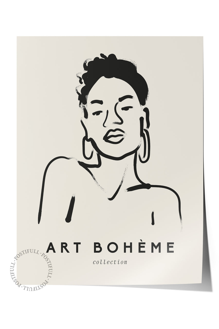 Farklı Tonlarda Art Bohème Bohem & Boho Çerçevesiz Poster