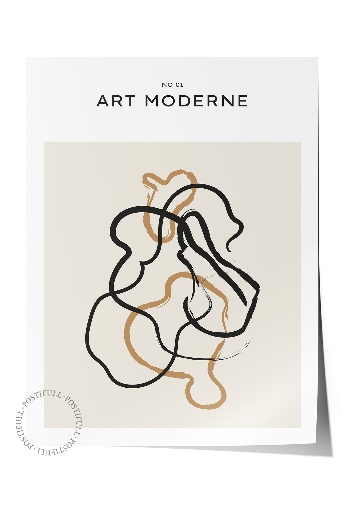 Soft Boho Çerçevesiz Duvar Posteri, İskandinav Temalı Poster - Salon, Mutfak ve Yatak Odası Dekoru
