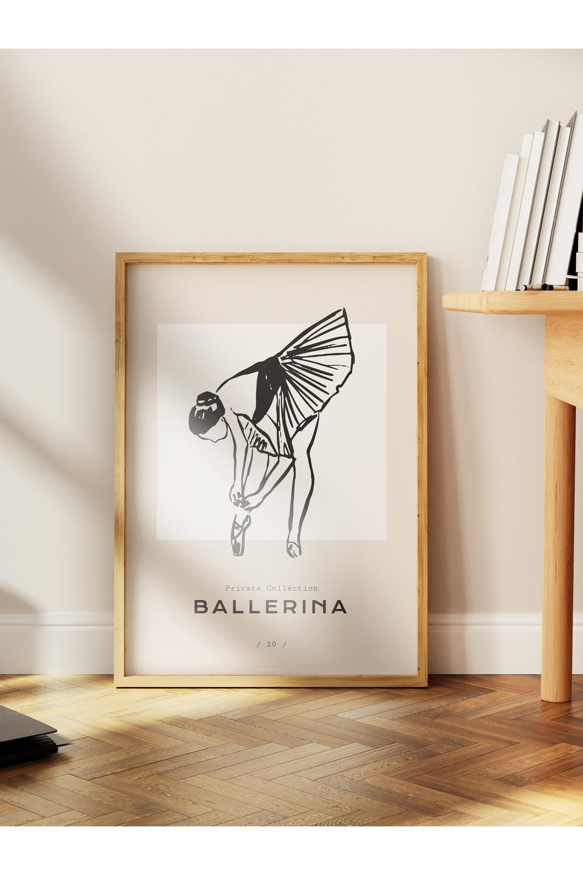 Soft Boho Çerçevesiz Duvar Posteri, İskandinav Temalı Poster - Salon, Mutfak ve Yatak Odası Dekoru