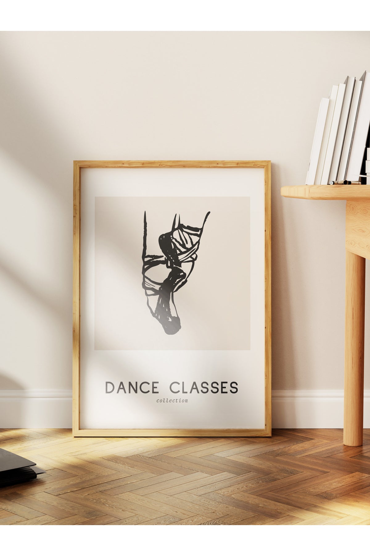 Soft Boho Çerçevesiz Duvar Posteri, İskandinav Temalı Poster - Salon, Mutfak ve Yatak Odası Dekoru