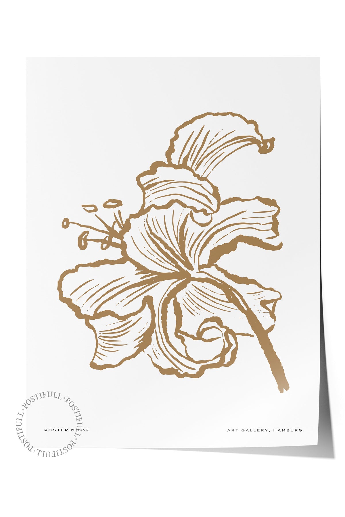 Soft Boho Çerçevesiz Duvar Posteri, İskandinav Temalı Poster - Salon, Mutfak ve Yatak Odası Dekoru