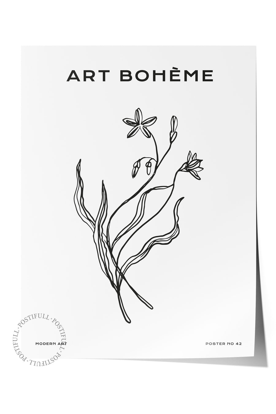 Farklı Tonlarda ART BOHÈME Bohem & Boho Çerçevesiz Poster