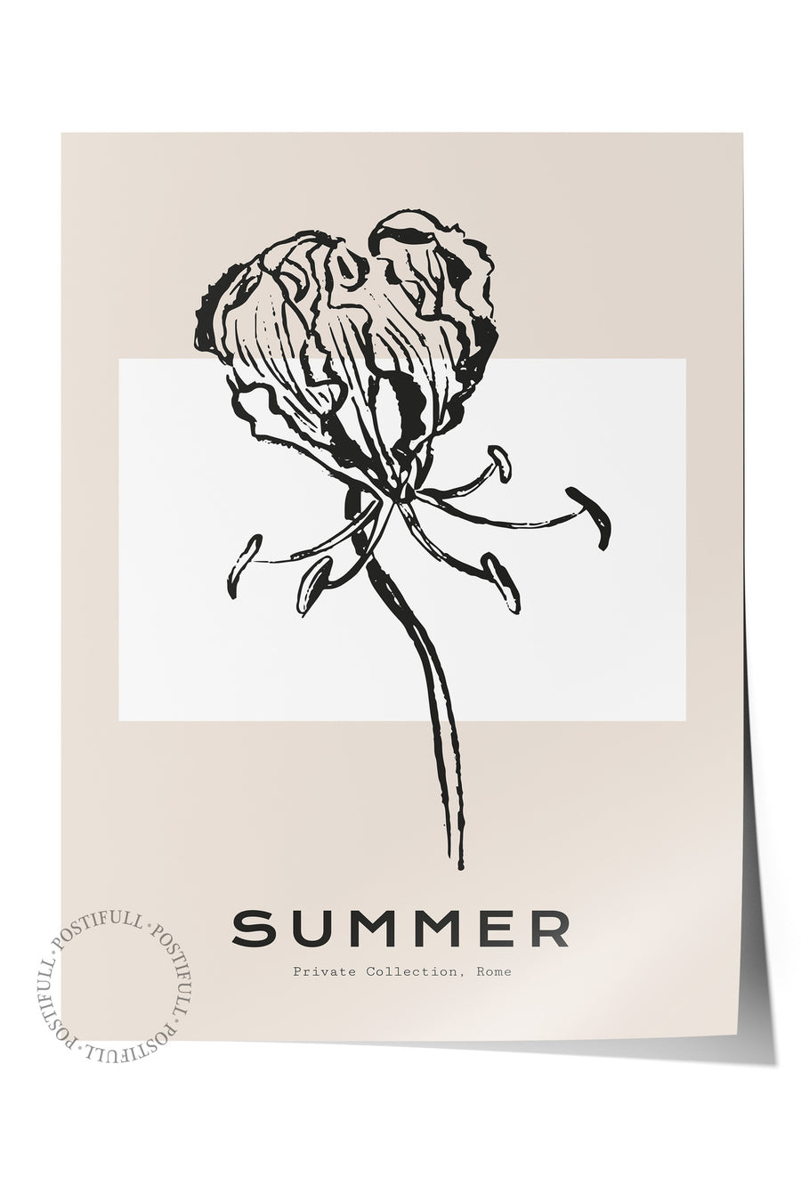 SUMMER Bohem & Boho Çerçevesiz Poster