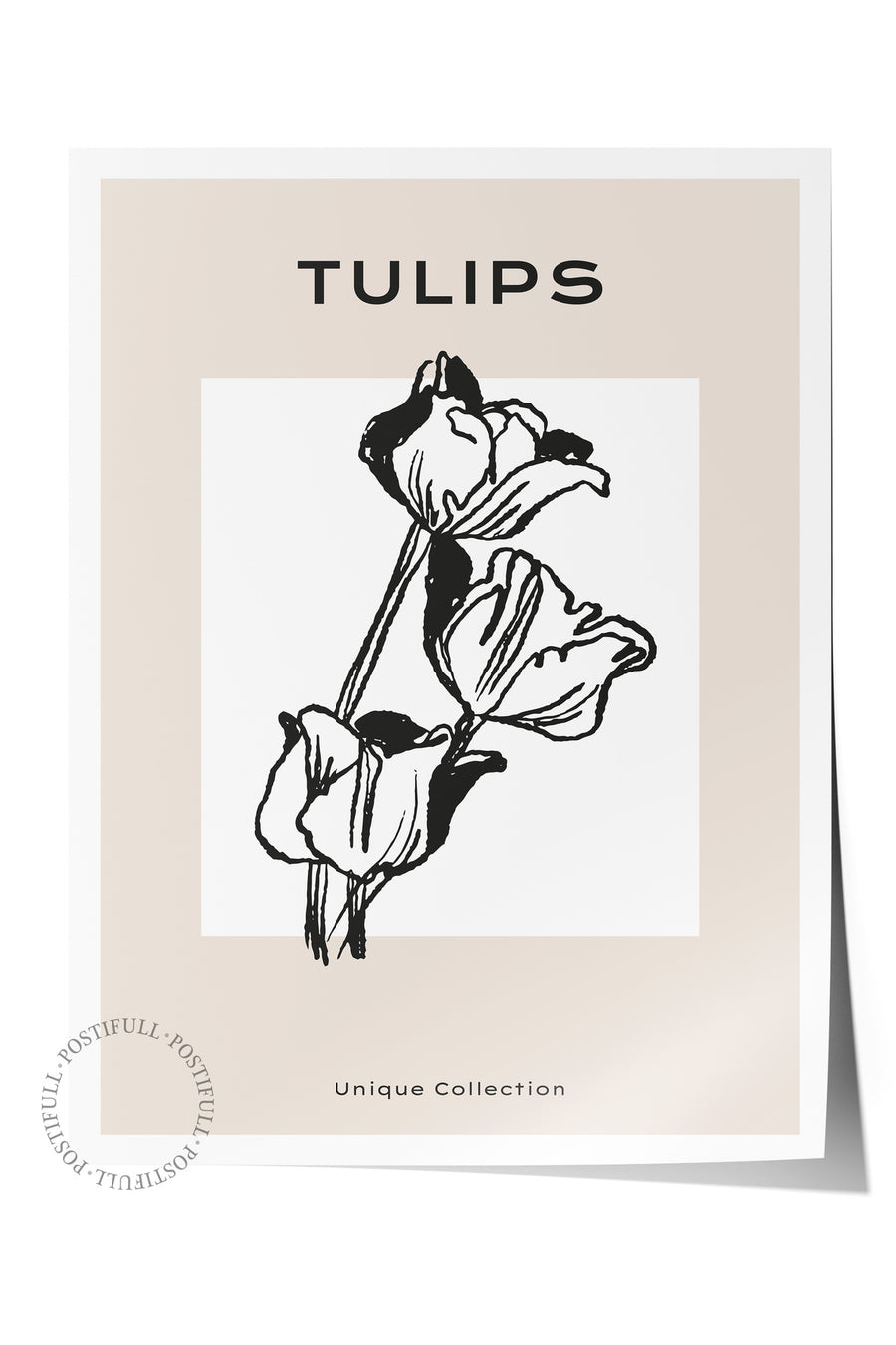TULIPS Bohem & Boho Çerçevesiz Poster