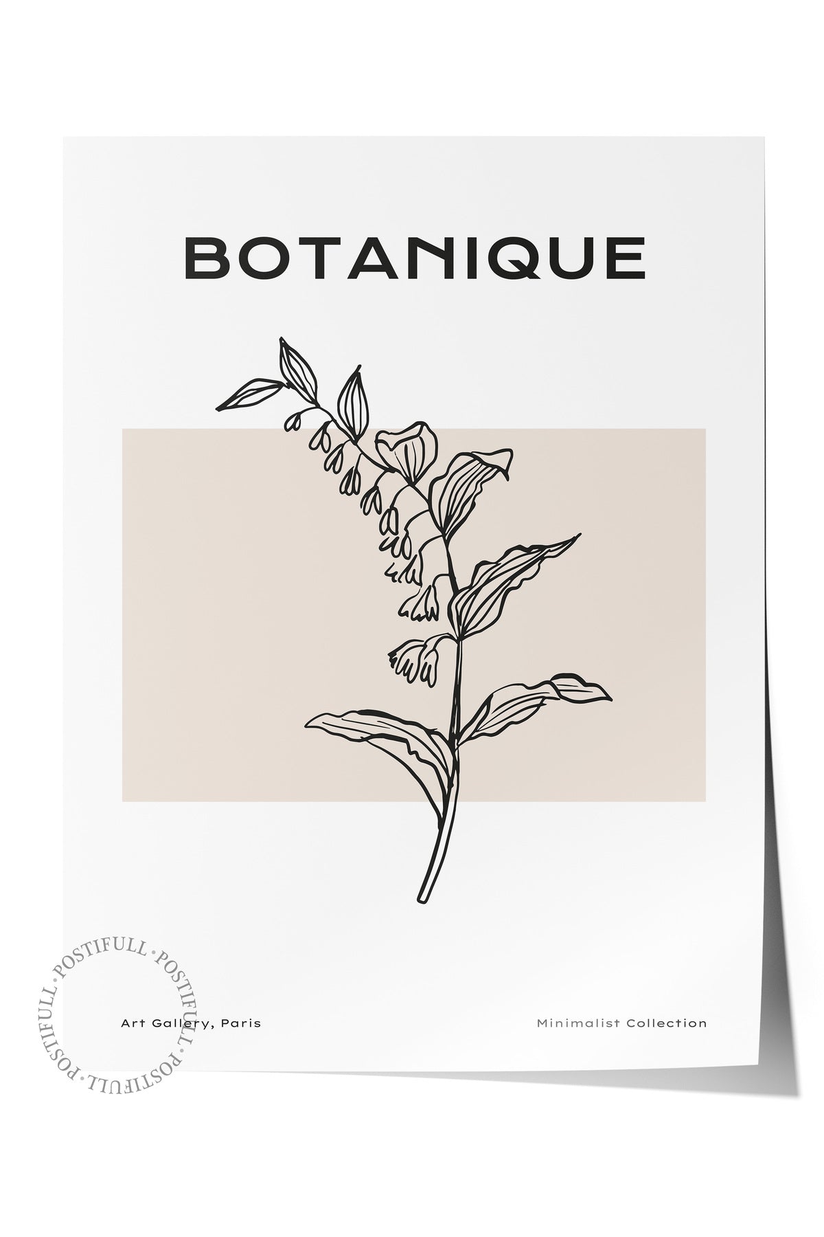 Soft Boho Çerçevesiz Duvar Posteri, İskandinav Temalı Poster - Salon, Mutfak ve Yatak Odası Dekoru